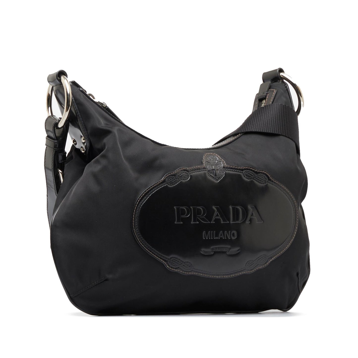 Prada Canapa Tessuto Crossbody Bag Shg Hpgxin Logo