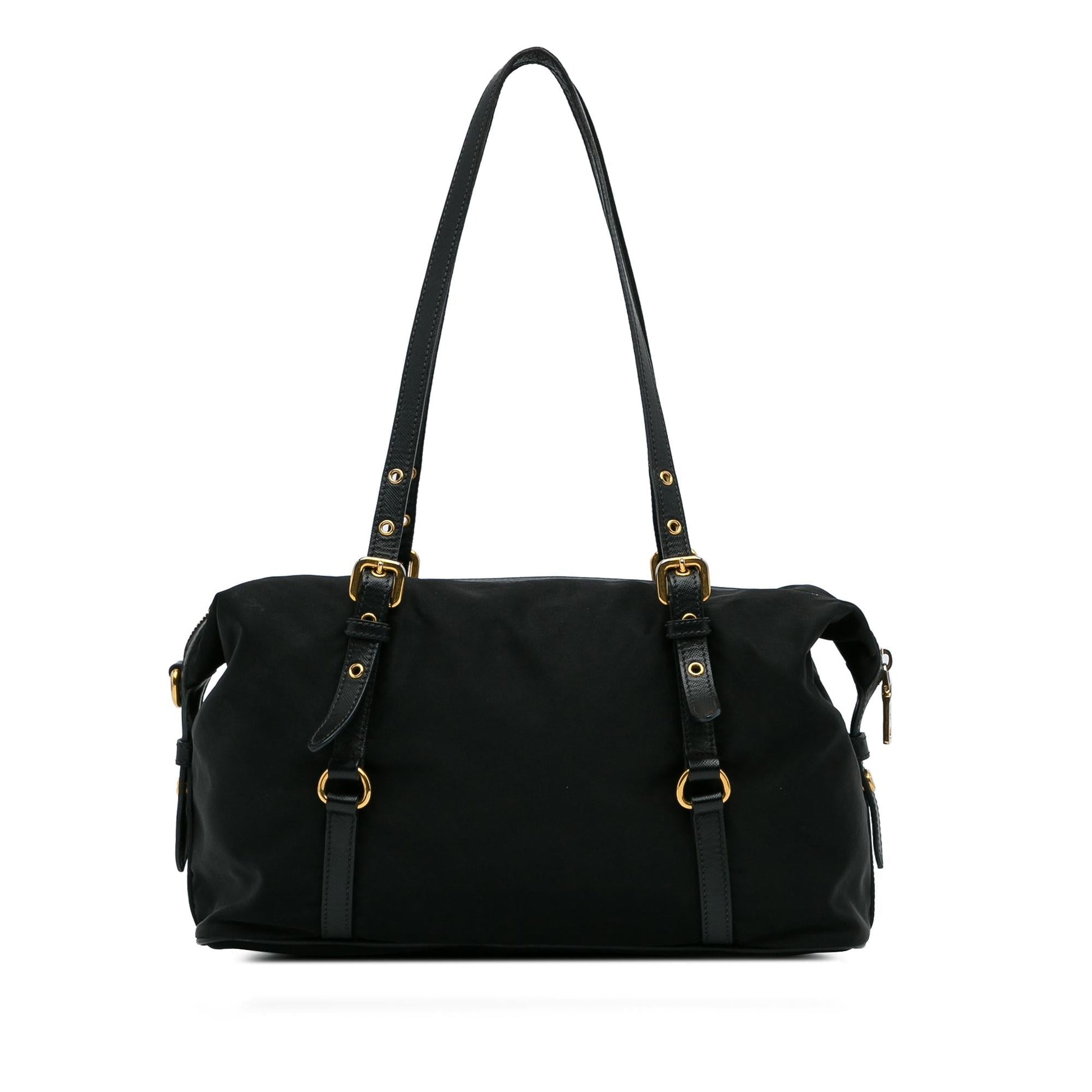 Prada Canapa Tessuto Shoulder Bag Shg Rglz4C Logo