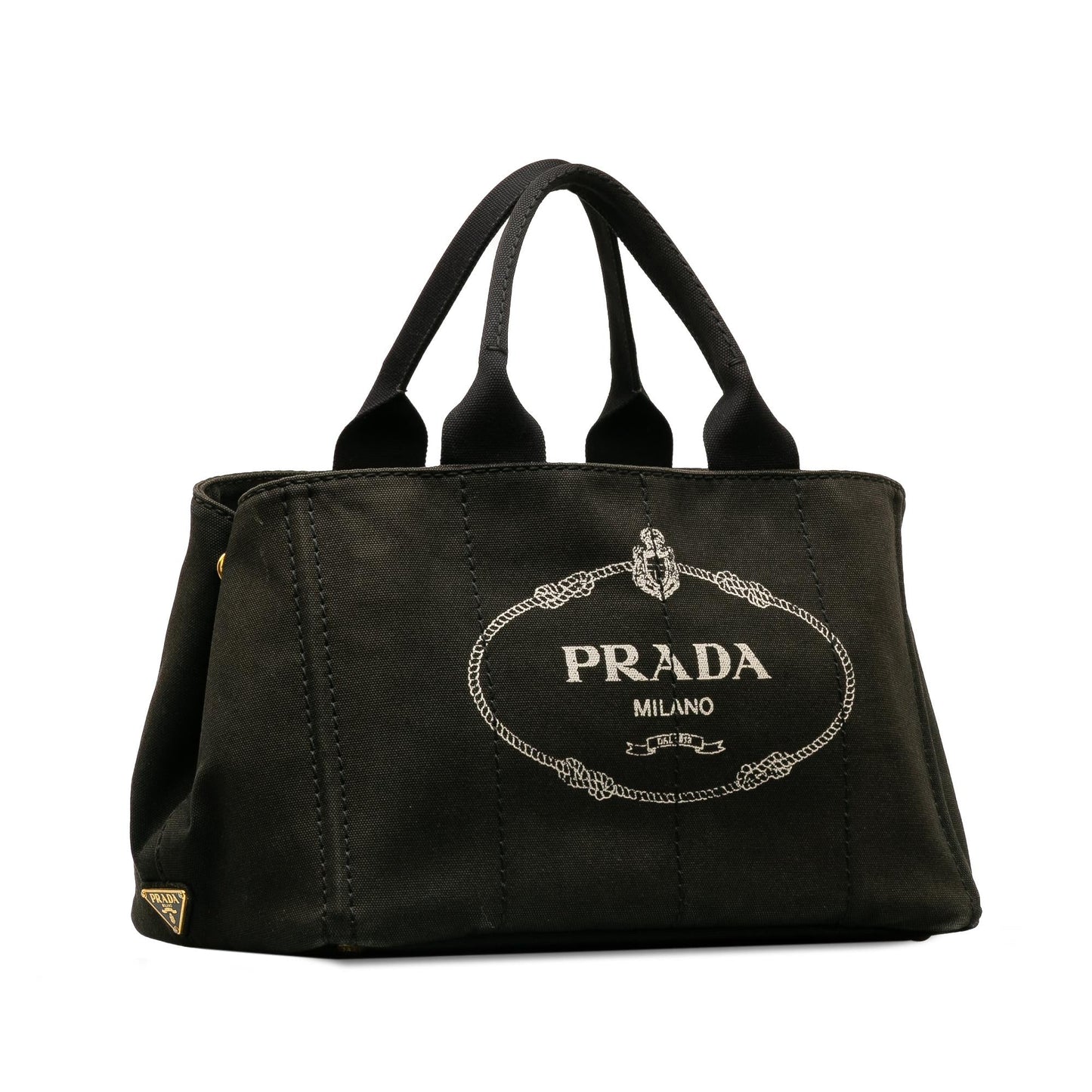 Prada Canapa Tote Shg Vwfvdj Logo Tote Bag