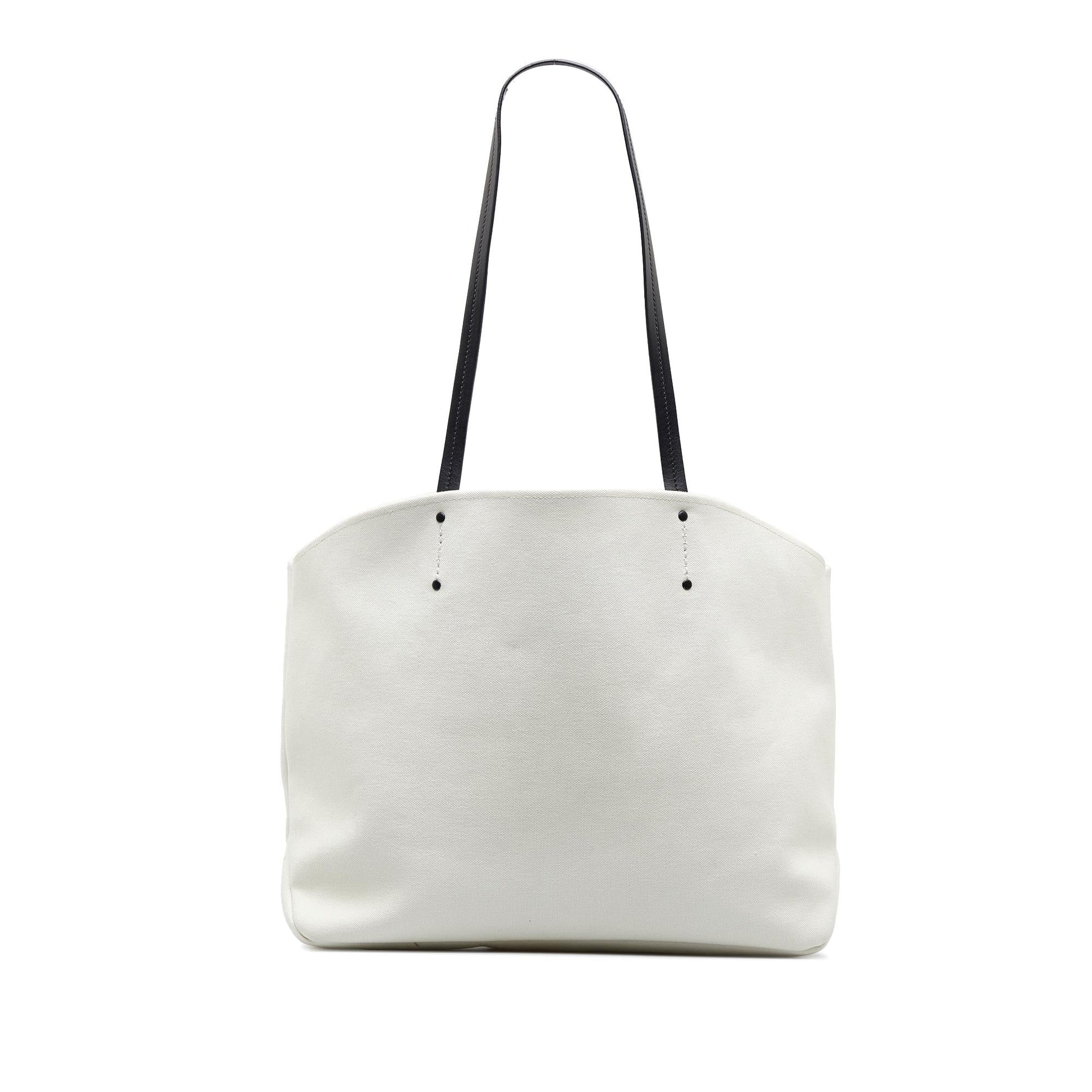Prada Canapa Racing Shopping Tote Logo Tote Bag