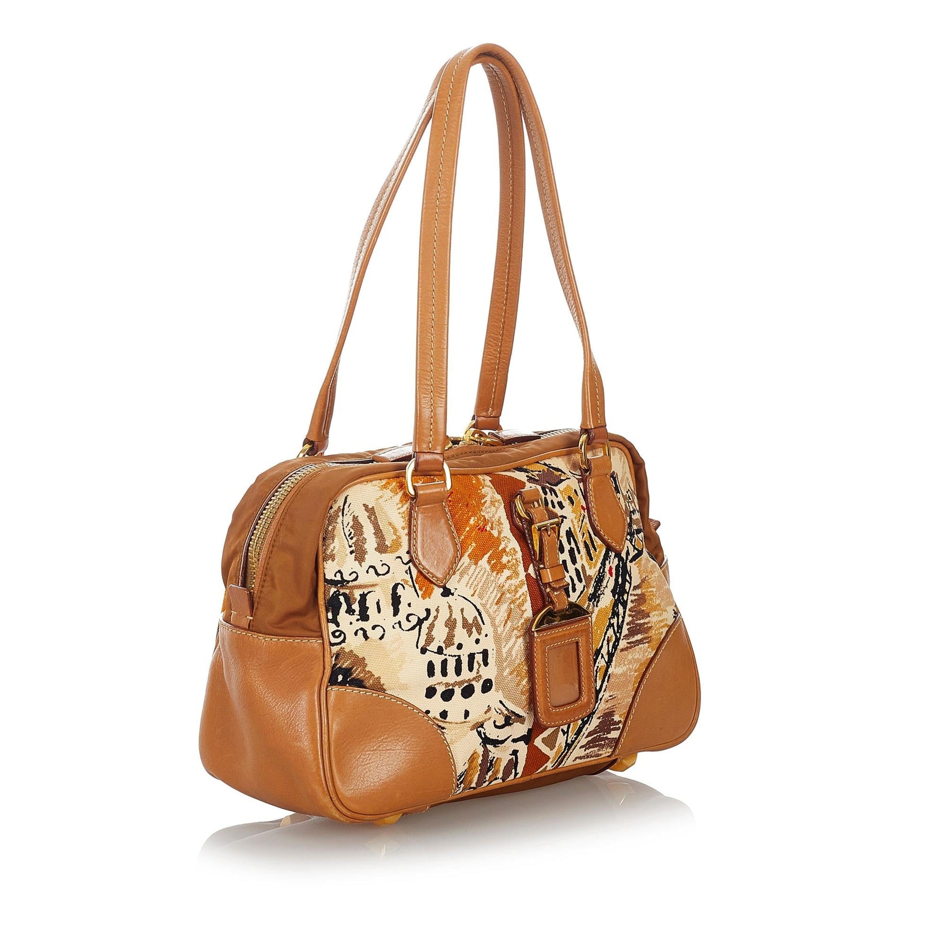 Prada Canapa St Venezia Shoulder Bag Shg