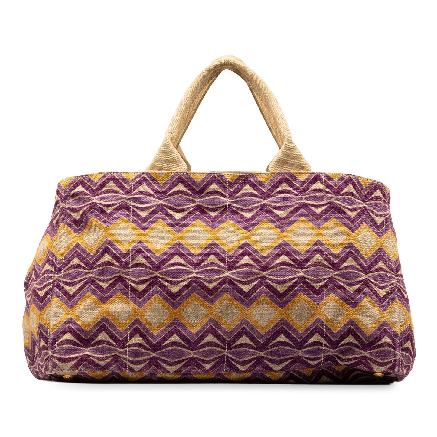 Prada Canapa Stampata Shg 7Ygifo Tote Bag