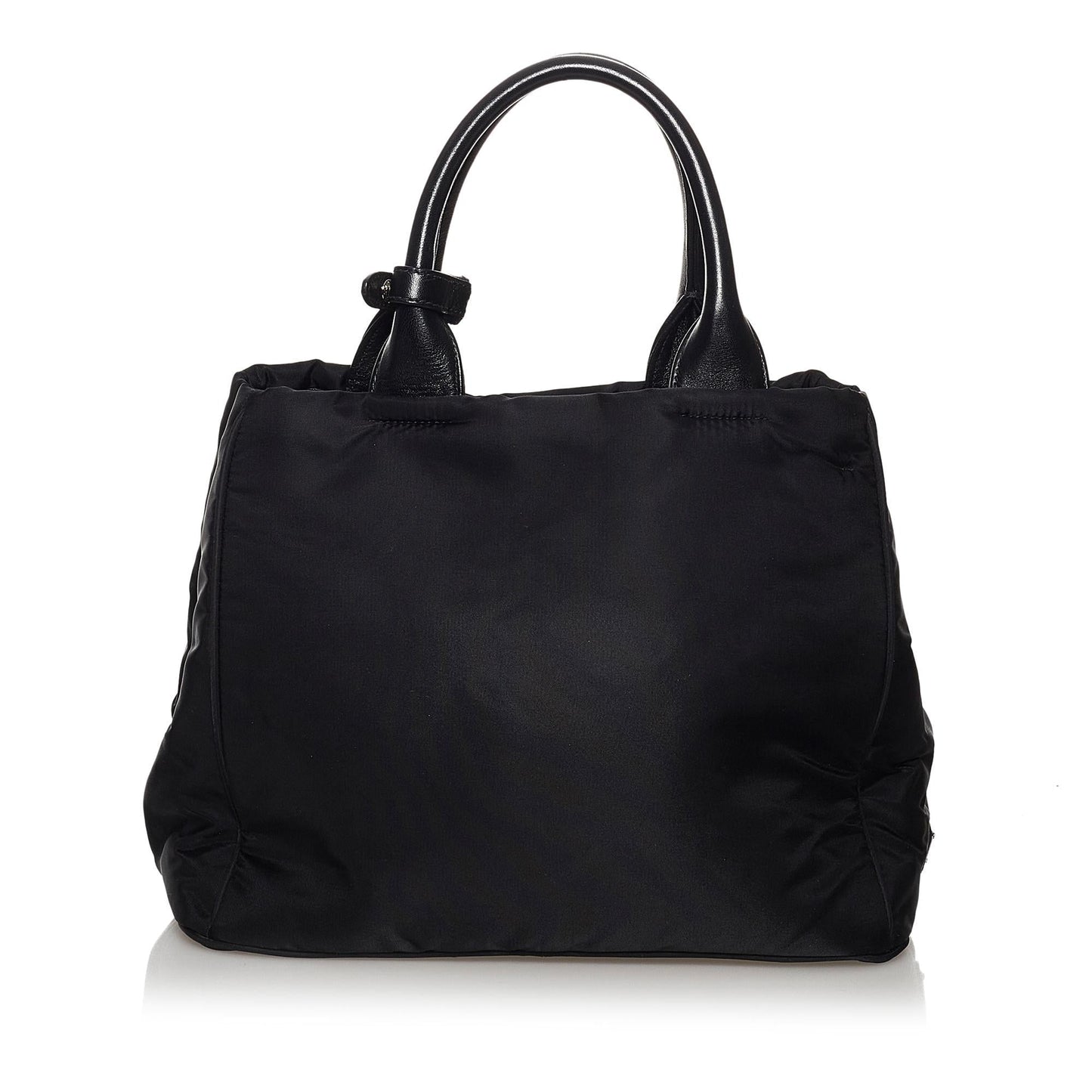 Prada Canapa Tessuto Bow Satchel Shg Satchel Bag
