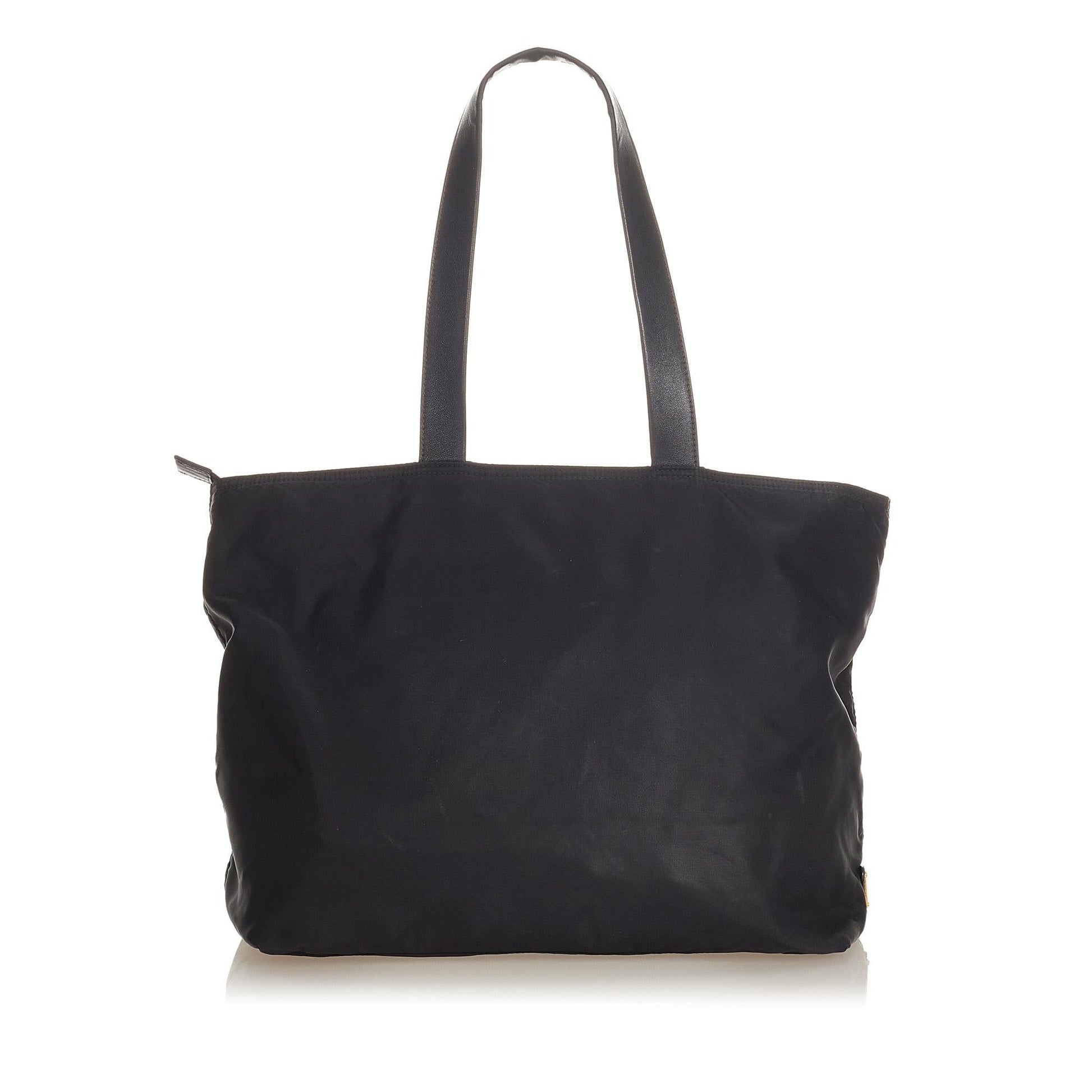 Prada Canapa Tessuto Tote Bag Shg