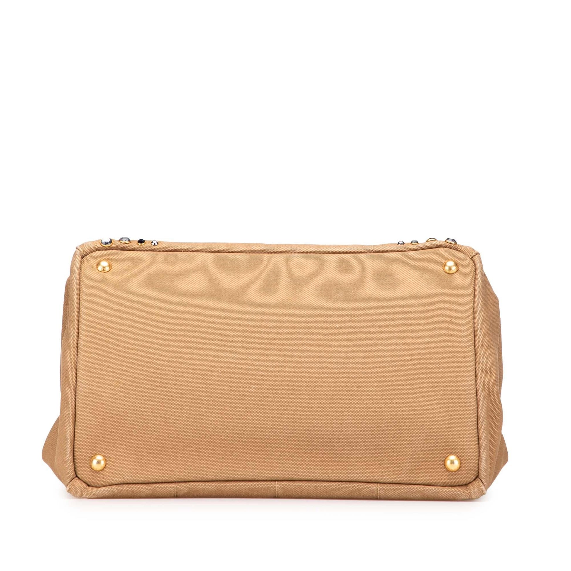 Prada Canapa Bijoux Satchel Canvas Satchel Bag Bijoux Satchel 1