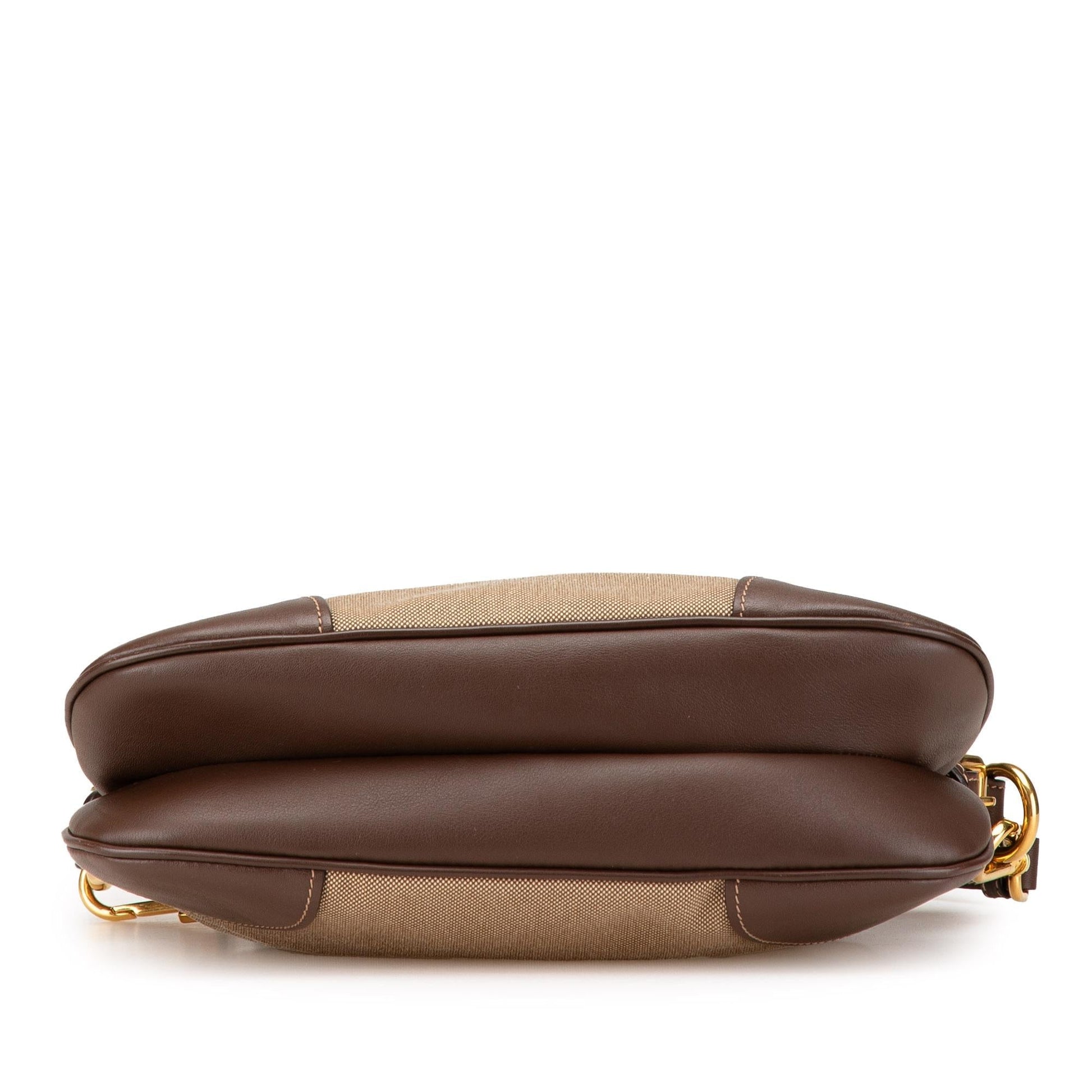Prada Canapa Crossbody Canvas Logo Crossbody Bag
