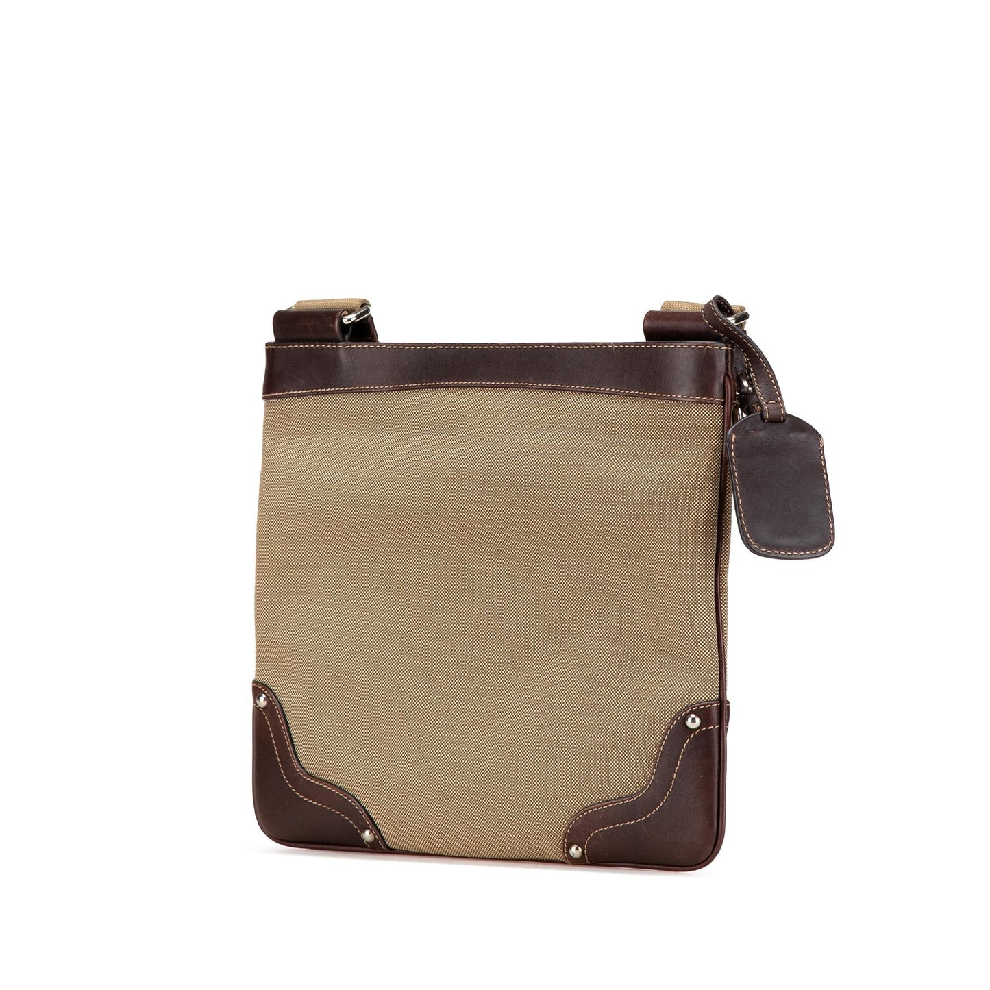 Prada Canapa Crossbody Canvas Logo Crossbody Bag Logo Crossbody 1