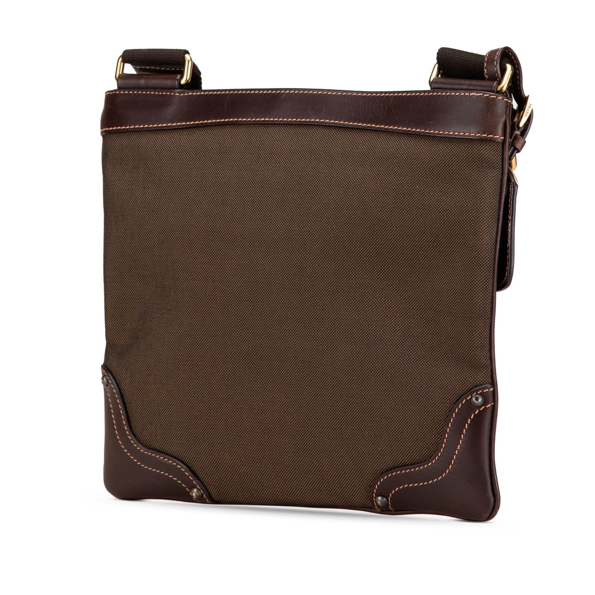 Prada Canapa Crossbody Canvas Logo Crossbody Bag Logo Crossbody 2