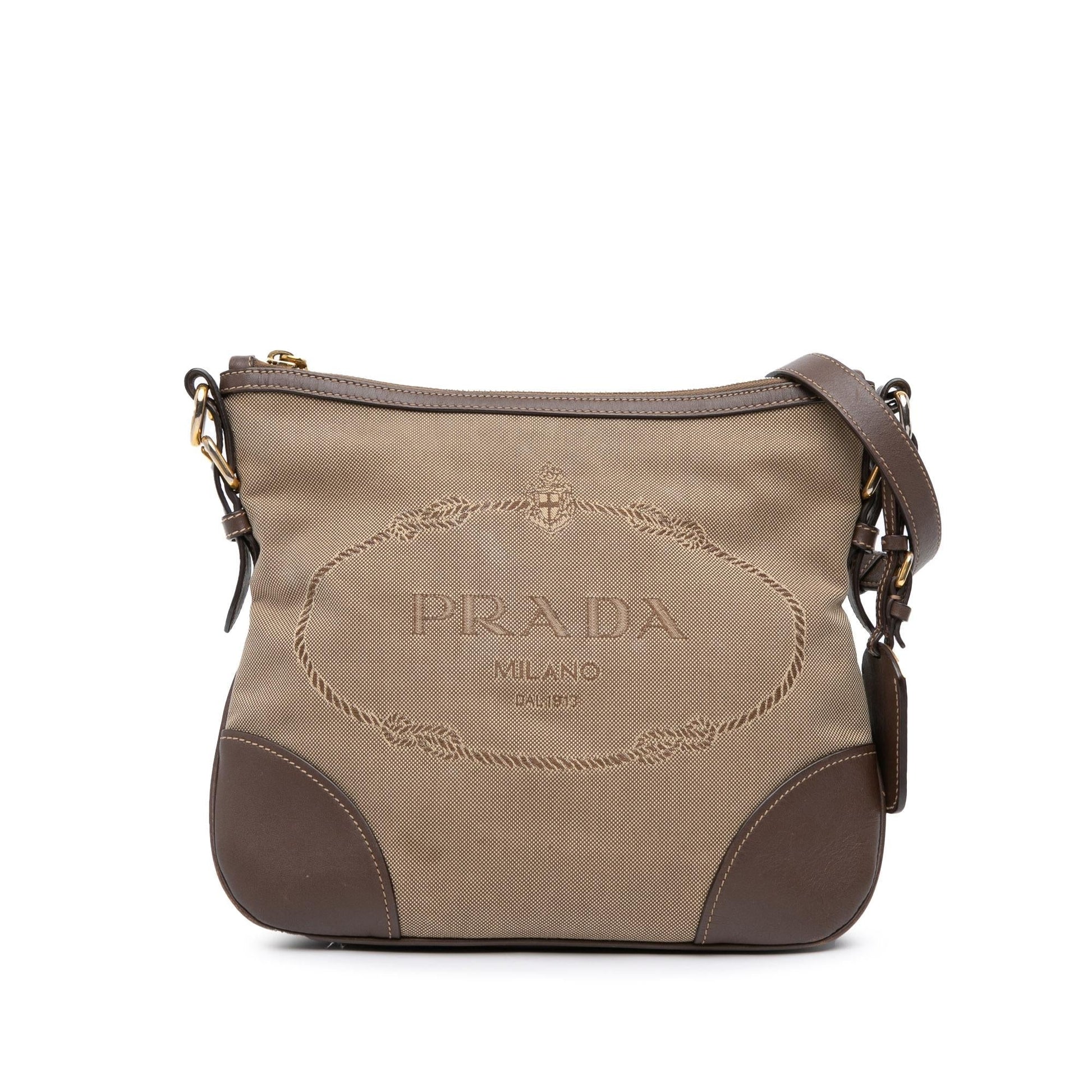 Prada Canapa Crossbody Canvas Logo Crossbody Bag Logo Crossbody 4