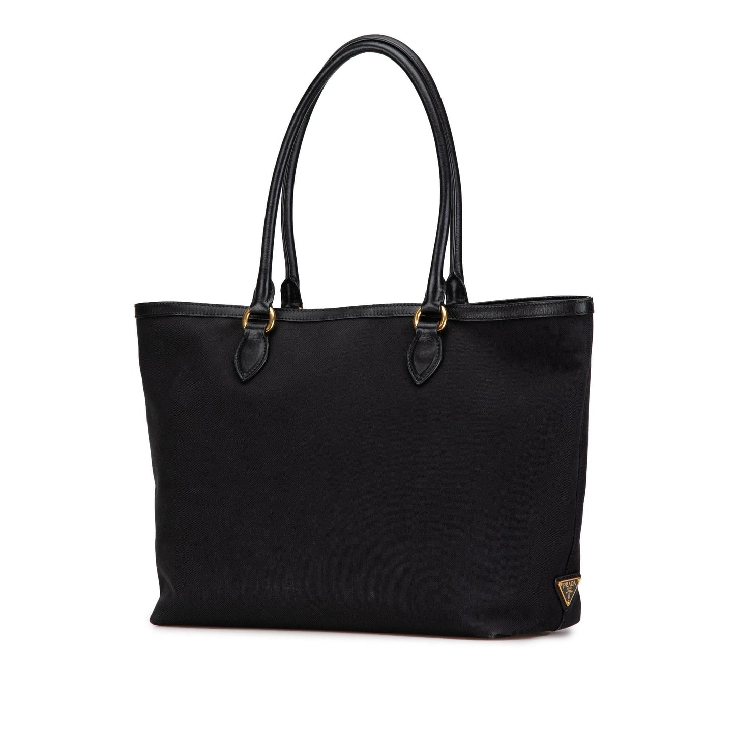 Prada Canapa Satchel Canvas Logo Satchel Bag Logo Satchel 1
