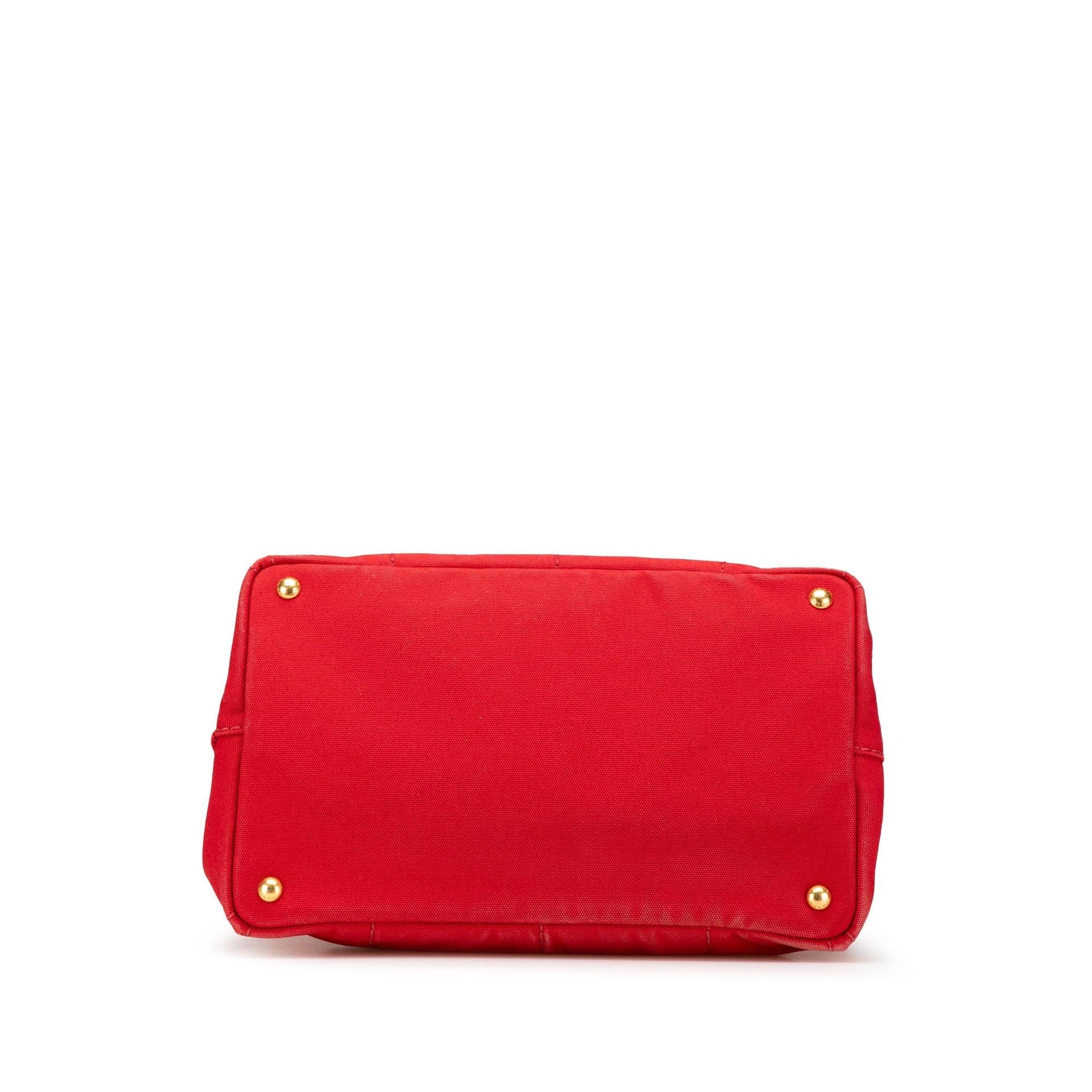 Prada Canapa Satchel Canvas Logo Satchel Bag Logo Satchel 3