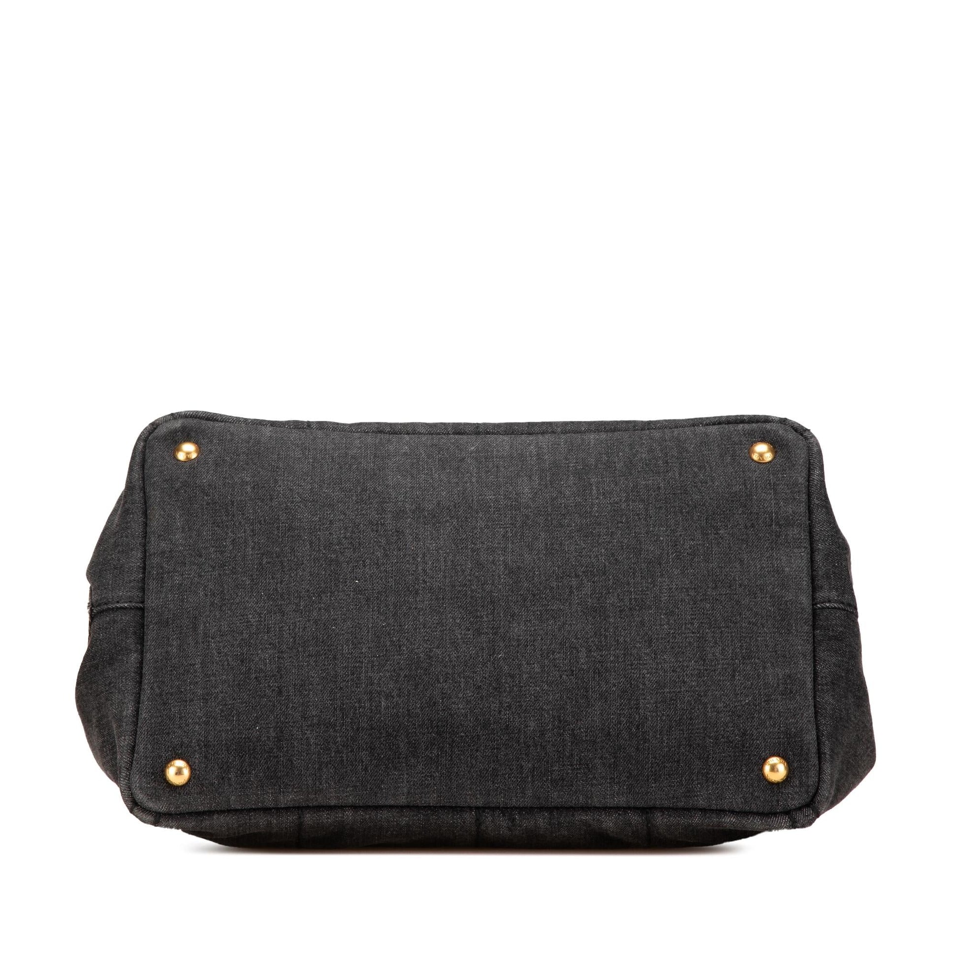 Prada Canapa Satchel Canvas Logo Satchel Bag Logo Satchel 4