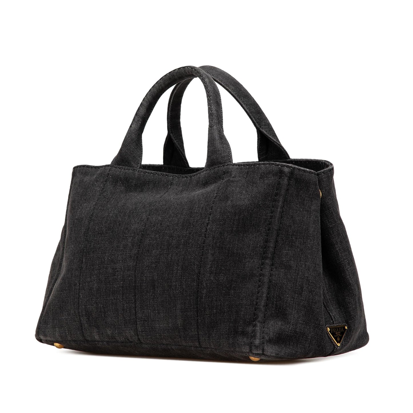 Prada Canapa Satchel Canvas Logo Satchel Bag Logo Satchel 4