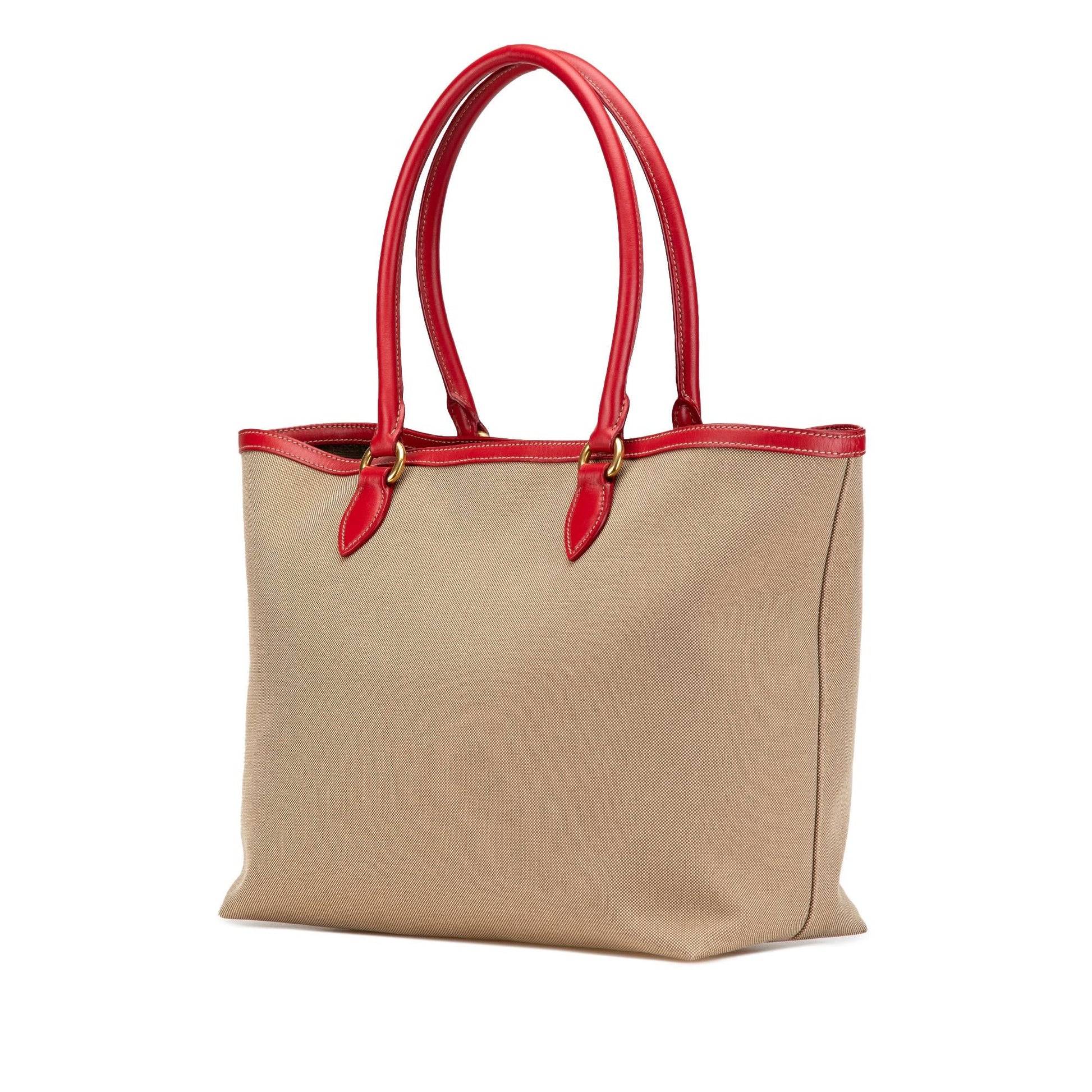 Prada Canapa Tote Canvas Tote Bag