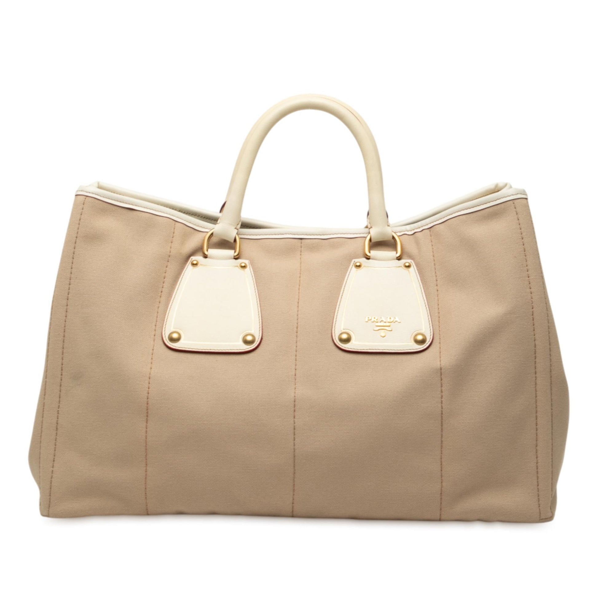 Prada Canapa Tote Canvas Tote Bag Canapa Tote 1