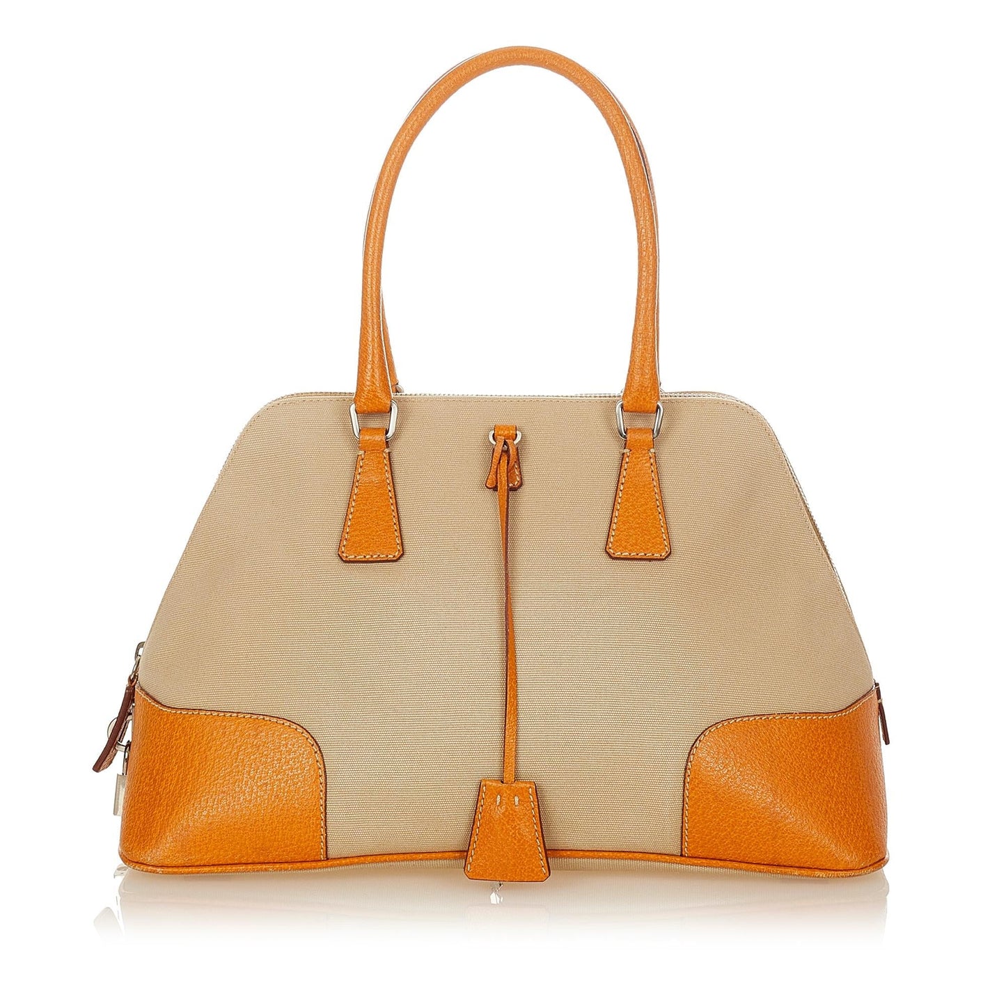 Prada Handbag Shg Canvas Satchel Bag