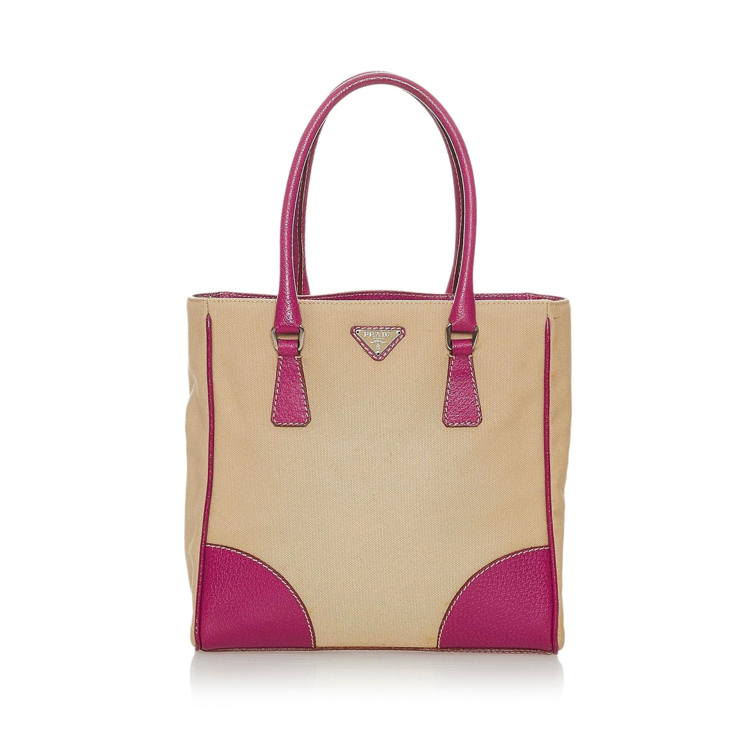 Prada Handbag Shg Canvas Satchel Bag Handbag Shg 28082