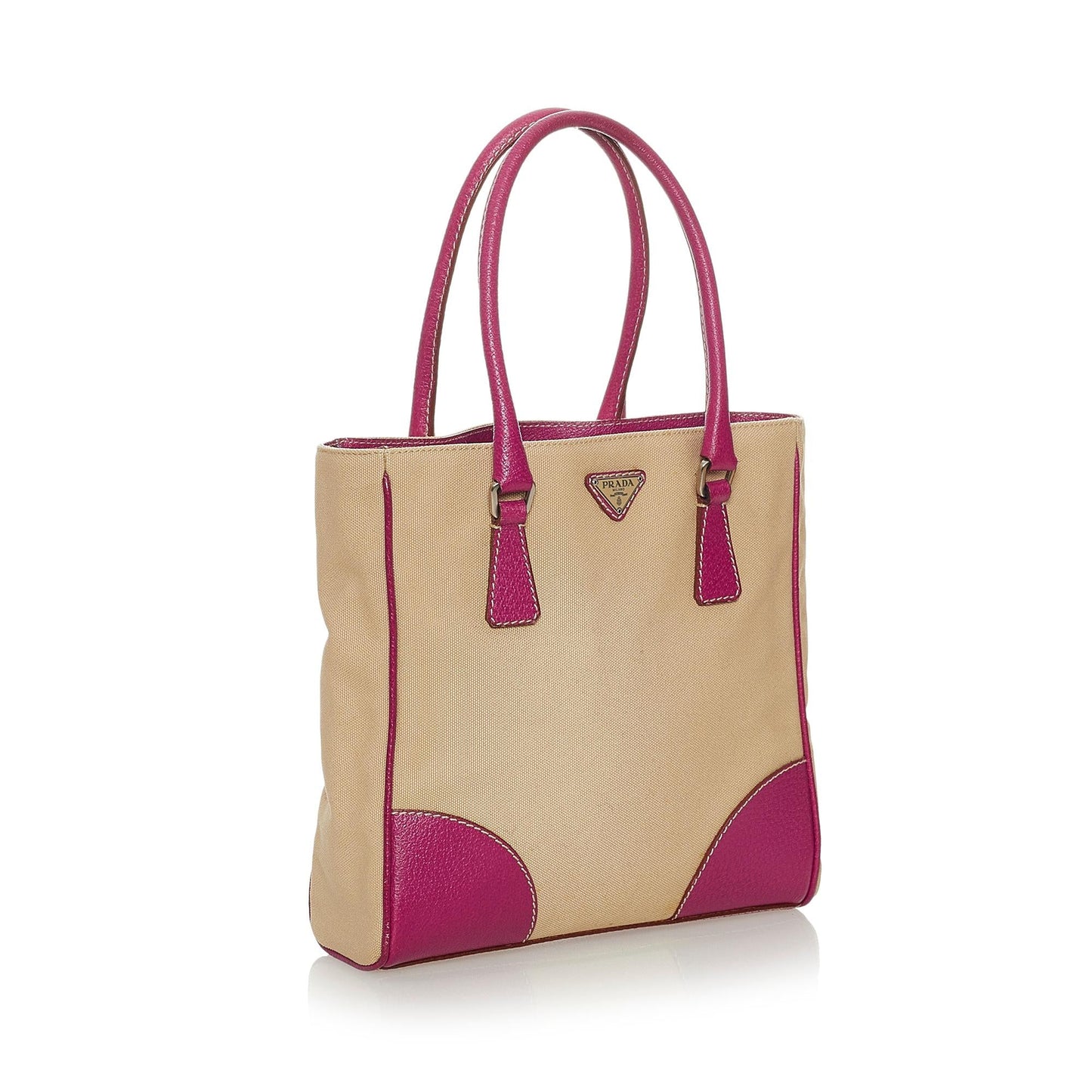 Prada Handbag Shg Canvas Satchel Bag Handbag Shg 28082