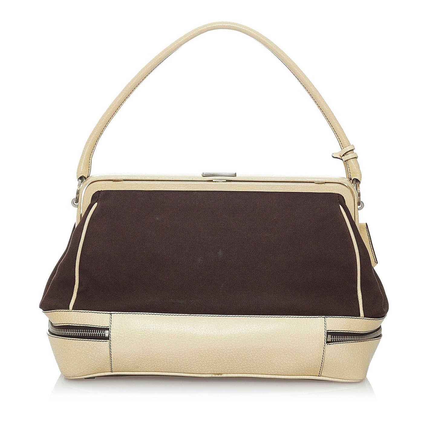 Prada Handbag Shg Canvas Satchel Bag Handbag Shg 29857