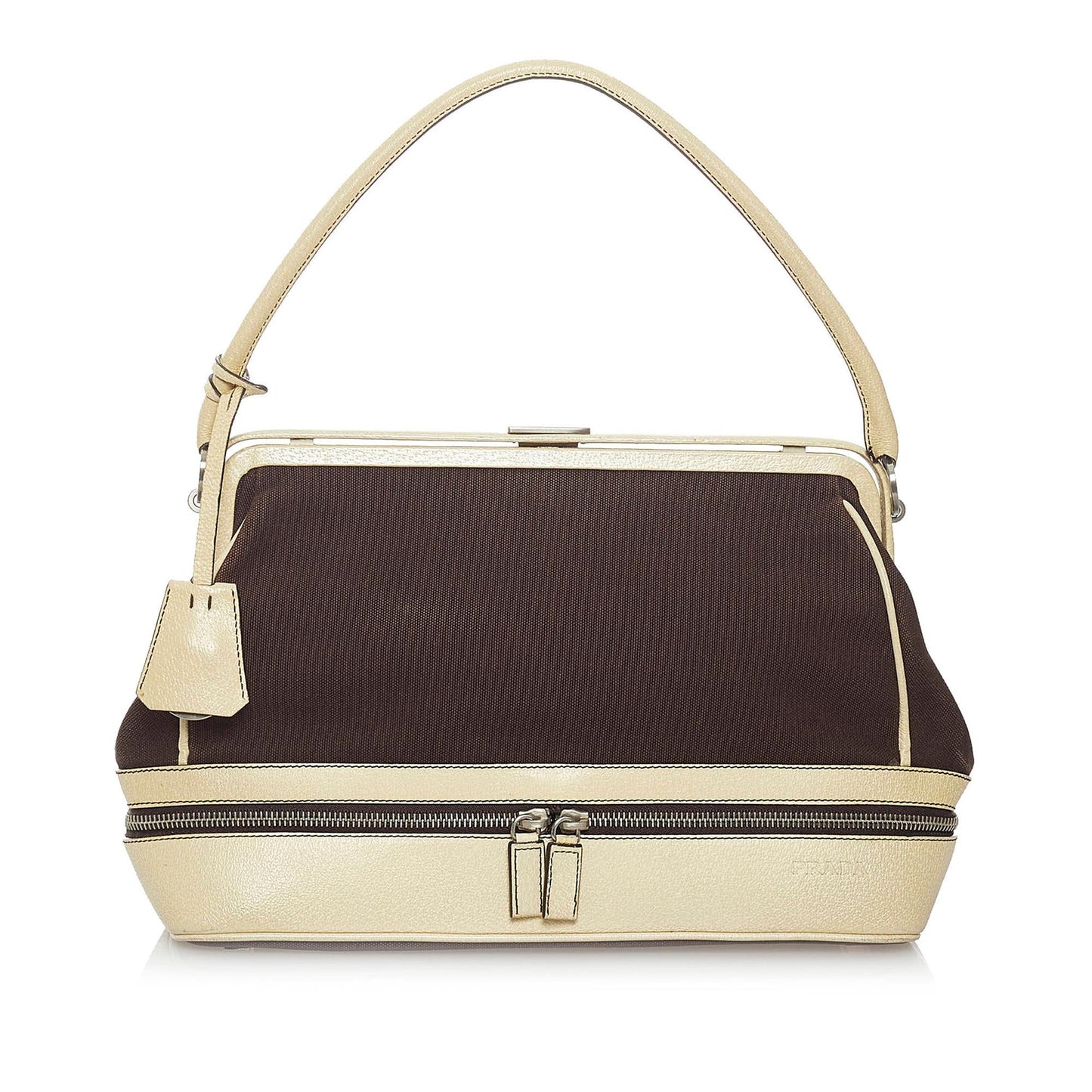 Prada Handbag Shg Canvas Satchel Bag Handbag Shg 29857