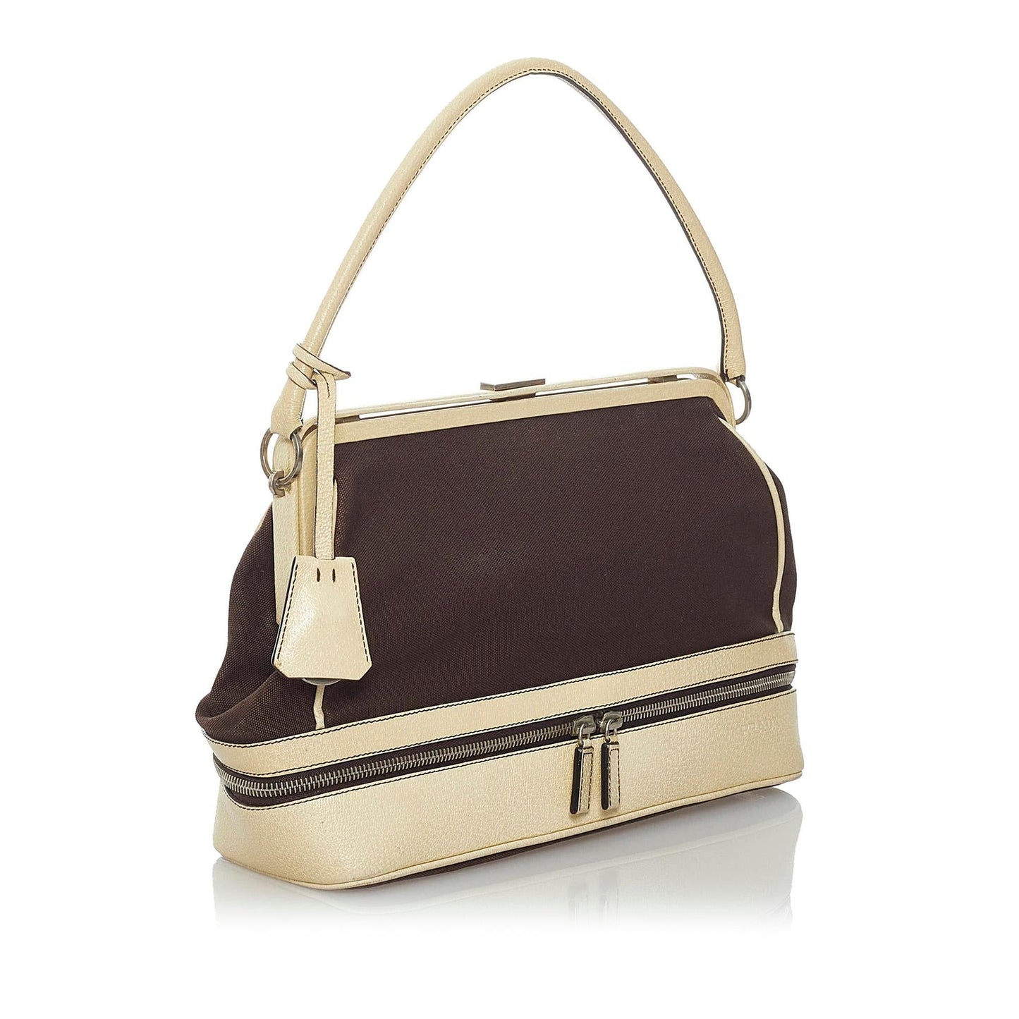Prada Handbag Shg Canvas Satchel Bag Handbag Shg 29857