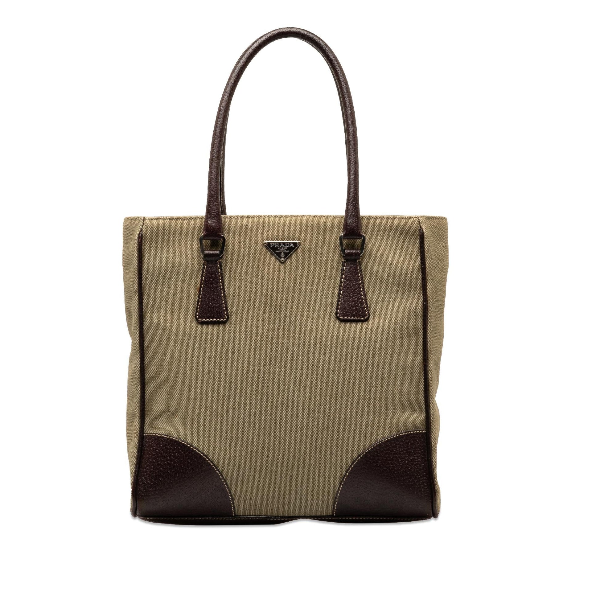 Prada Handbag Shg Pbfs4W Canvas Satchel Bag