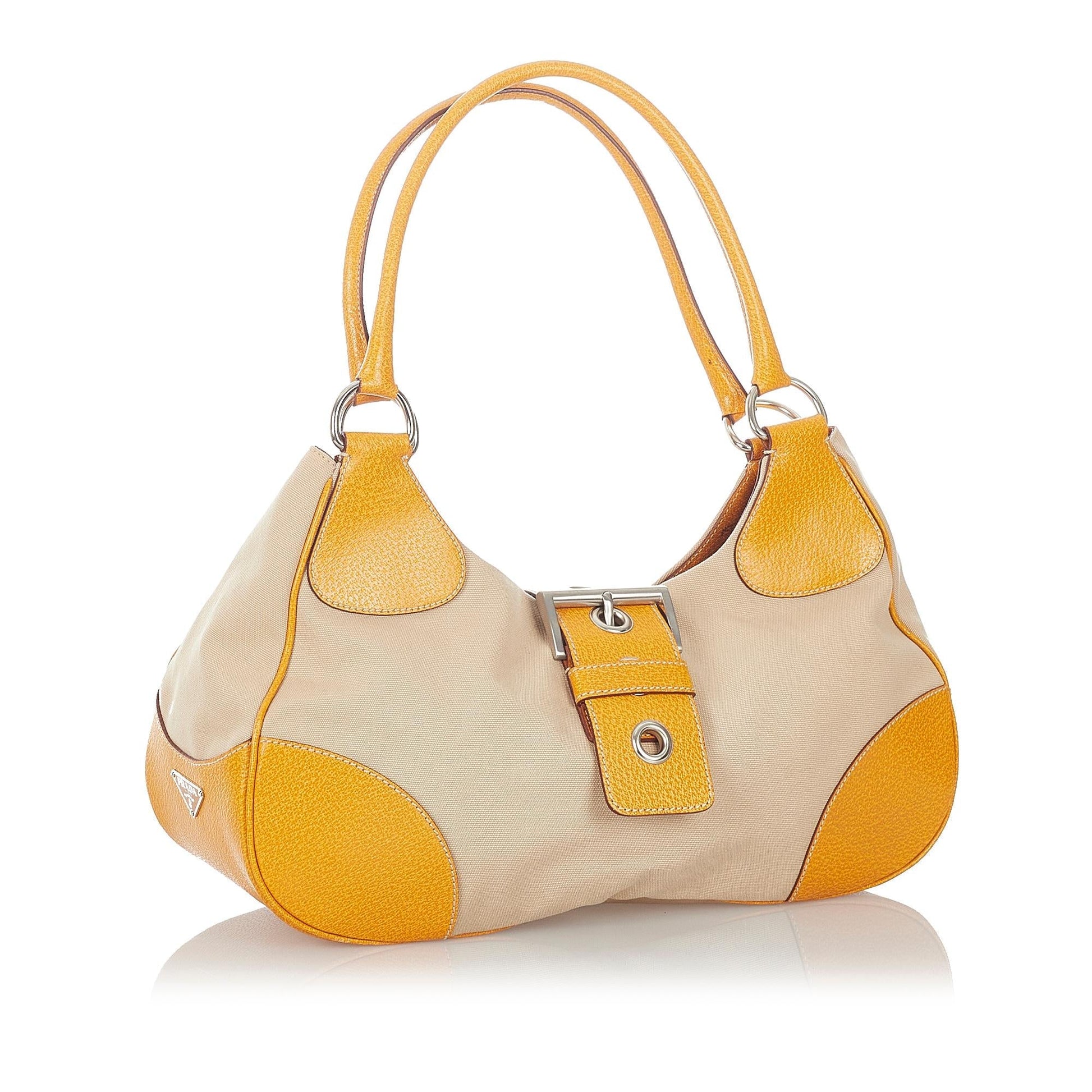 Prada Shoulder Bag Shg Canvas