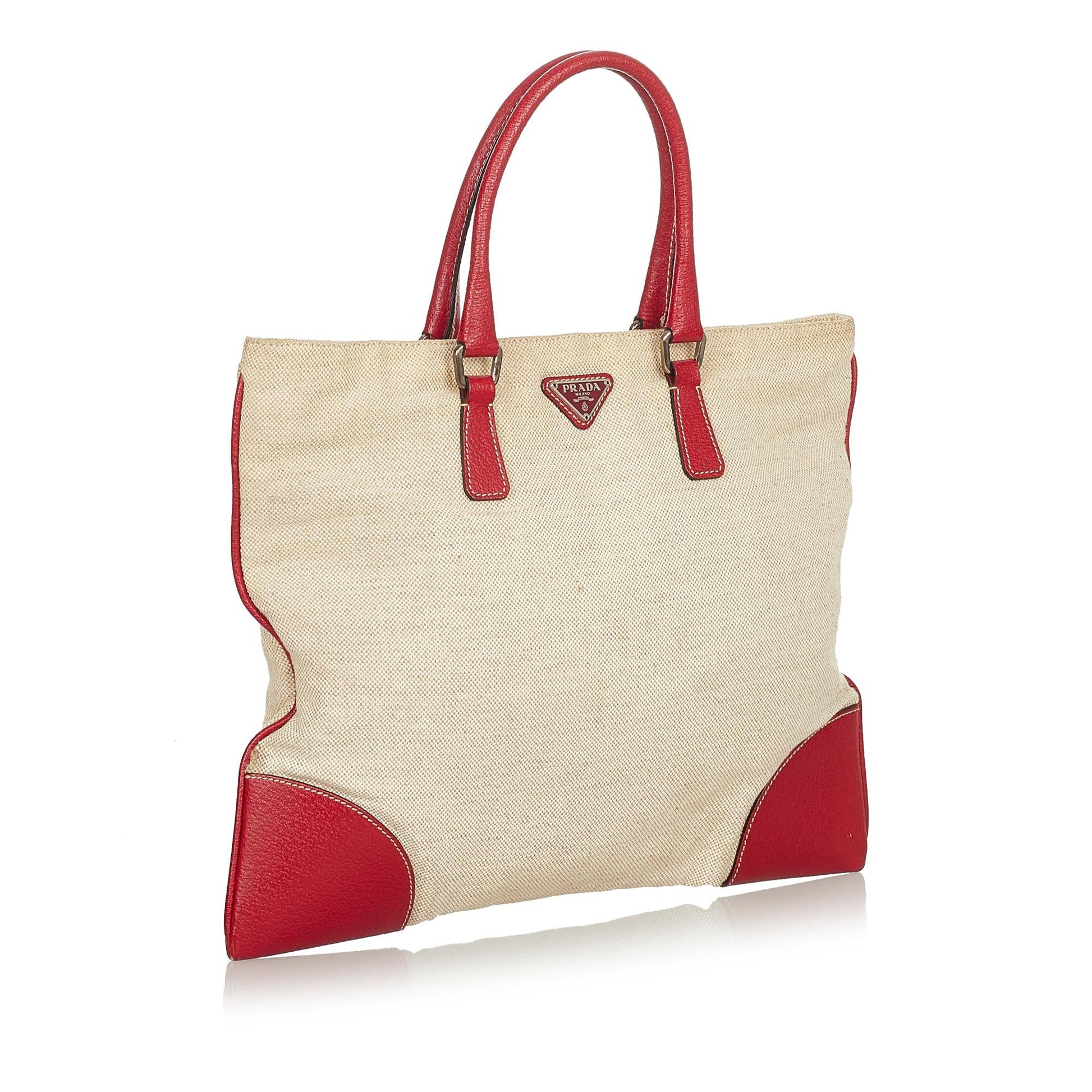 Prada Tote Bag Shg Canvas Bag Shg 24829