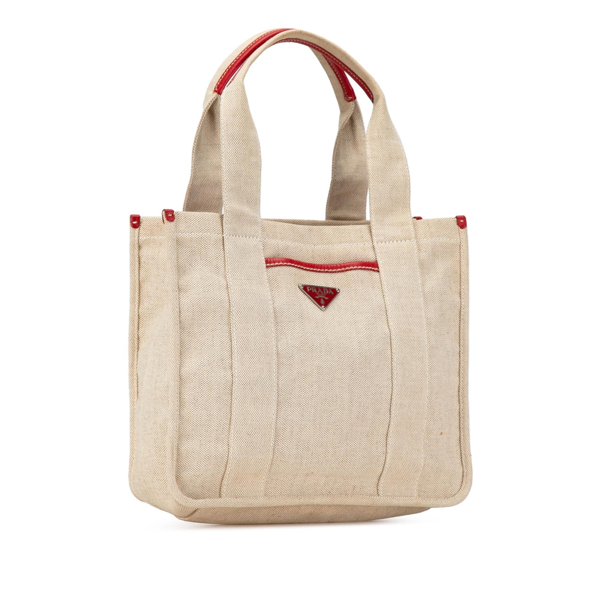Prada Tote Shg Ljp1Ng Canvas Tote Bag