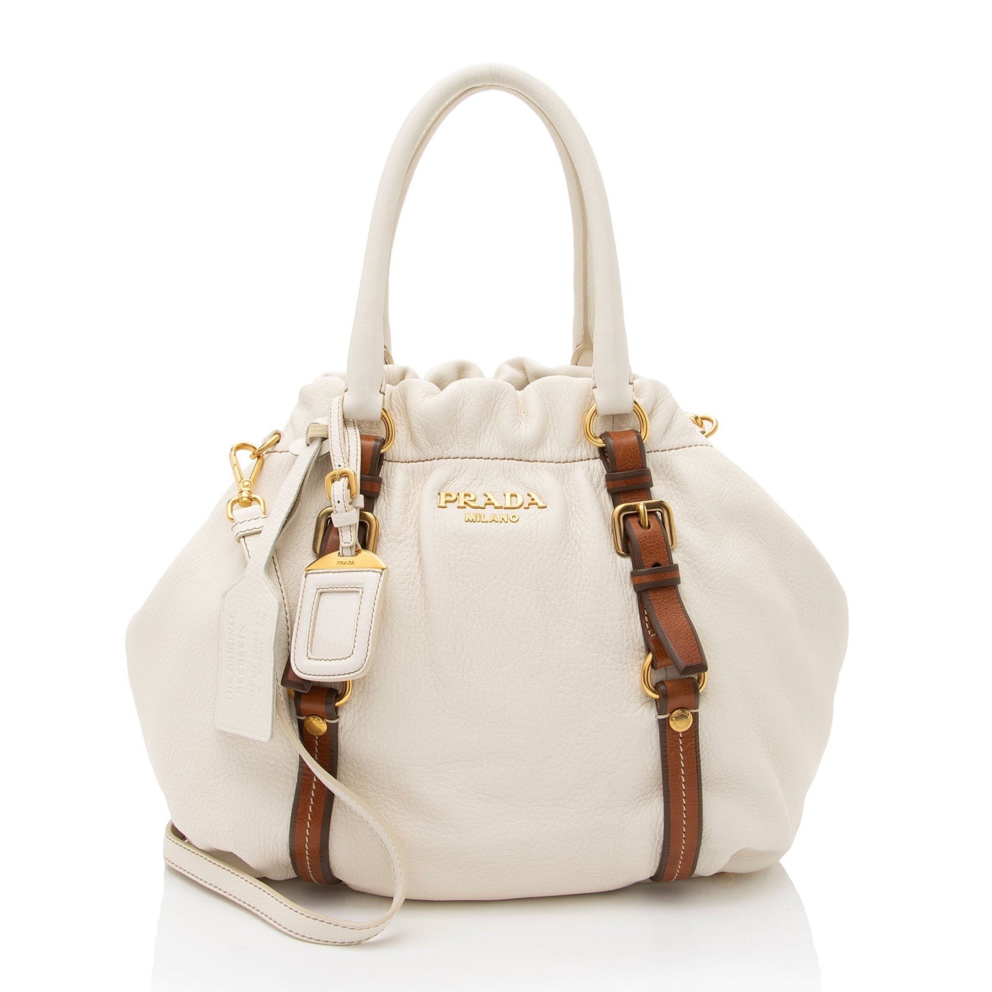 Prada Cervo Antik Shoulder Bag Shf Et3V2W