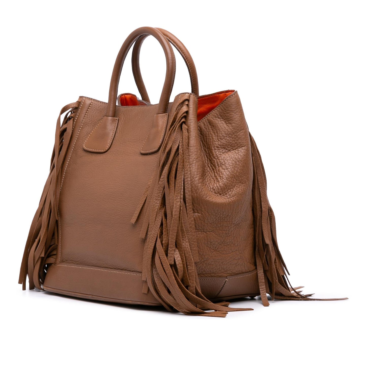 Prada Cervo Fringe Tote Tote Bag
