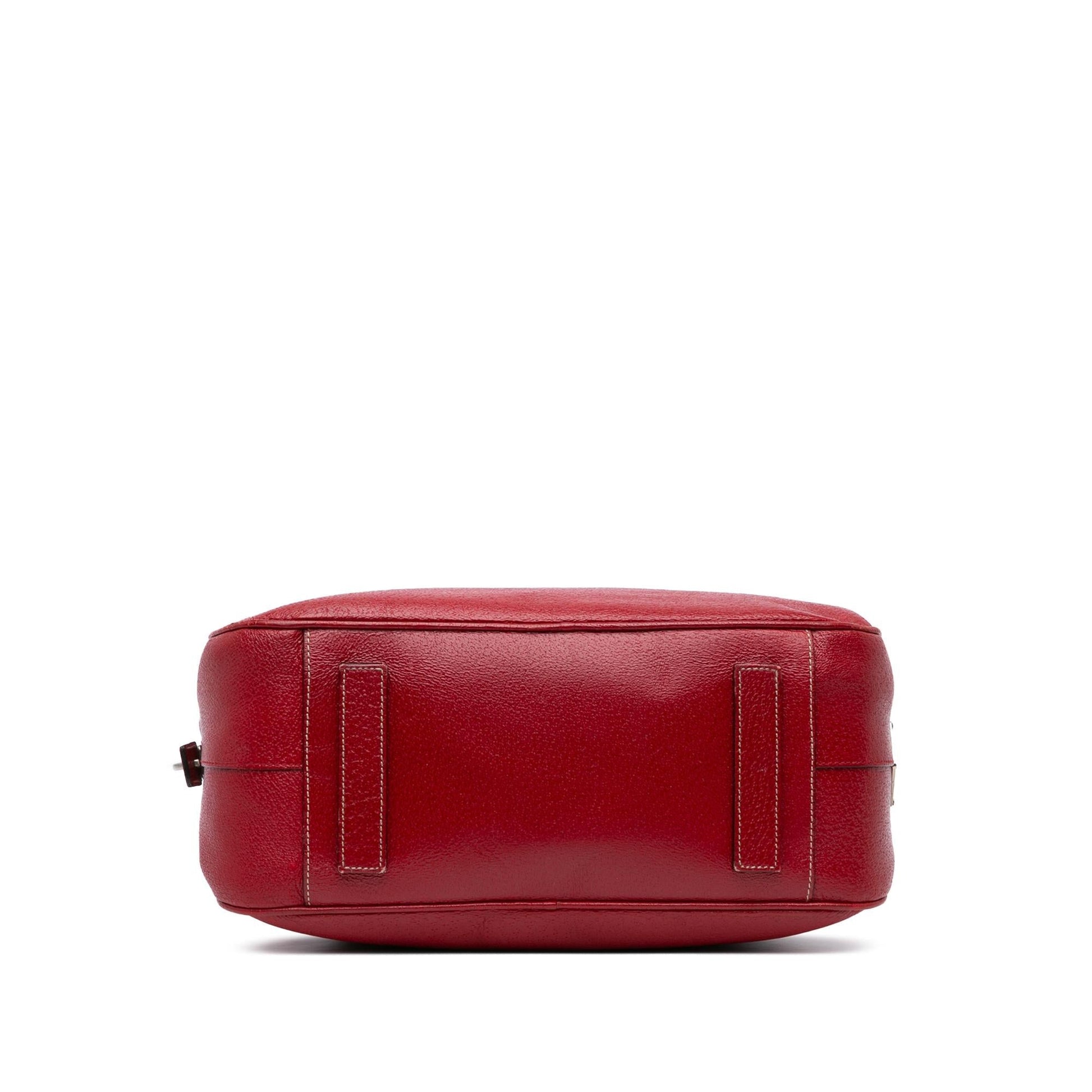 Prada Cinghiale Bauletto Handbag Satchel Bag