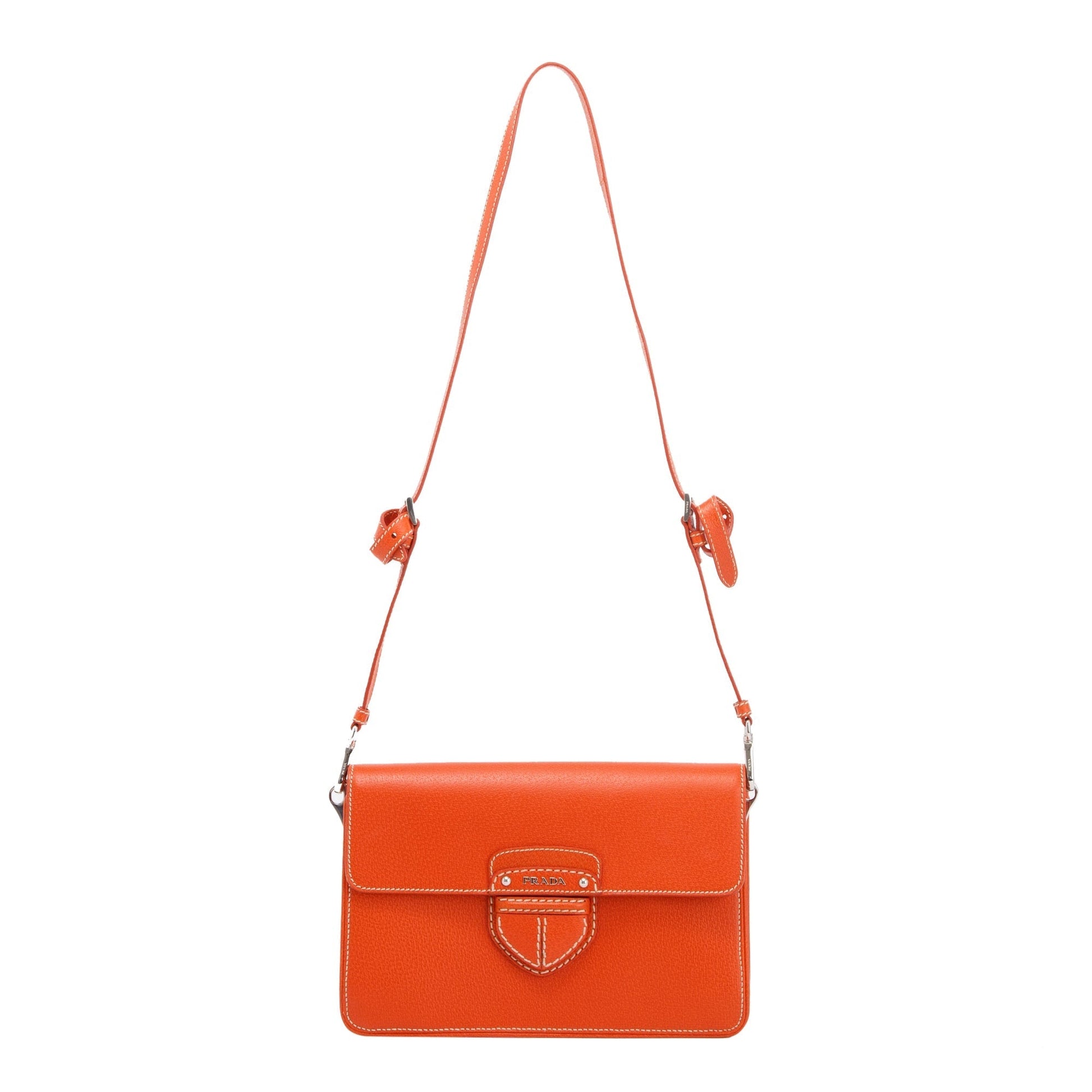 Prada Cinghiale Shoulder Bag Flap