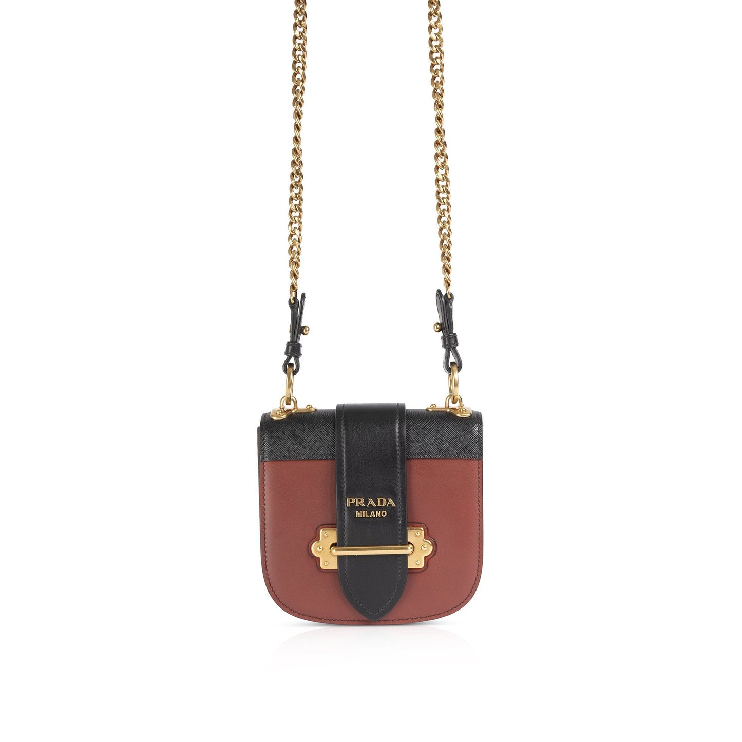 Prada City Calf Saffiano Pionniere Crossbody Bag