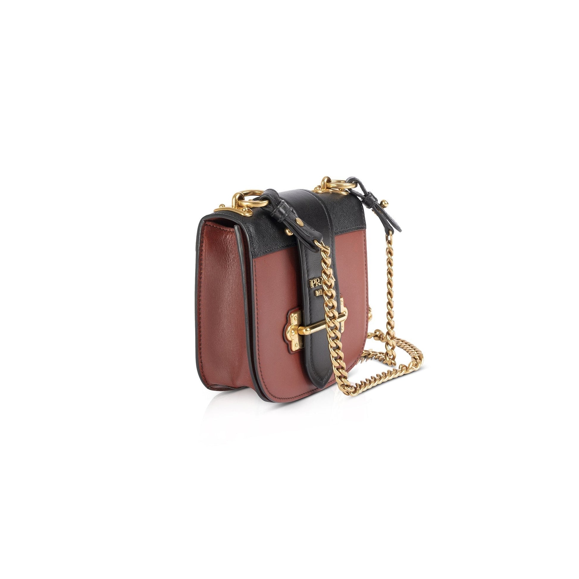 Prada City Calf Saffiano Pionniere Crossbody Bag