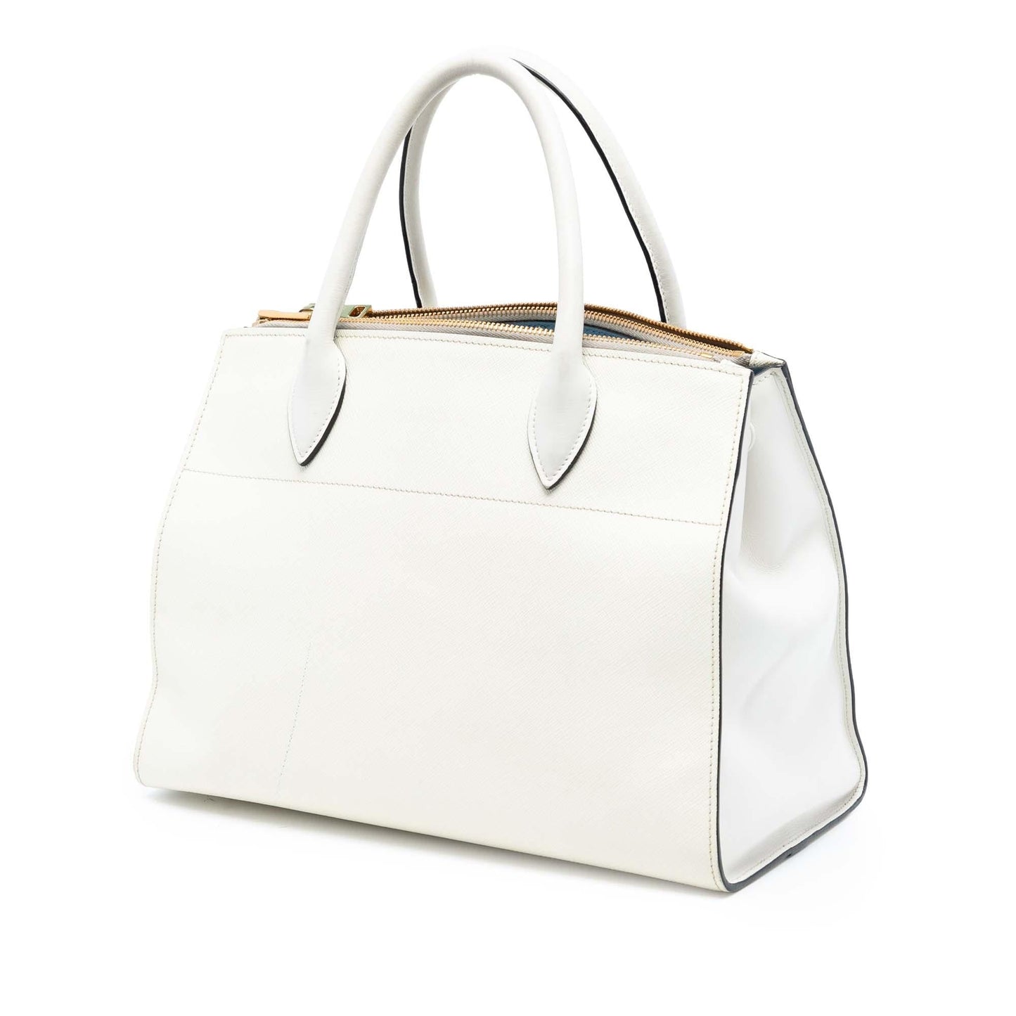Prada City Calf Trimmed Greche Paradigme Bag Saffiano Satchel Bag Paradigme Bag 1