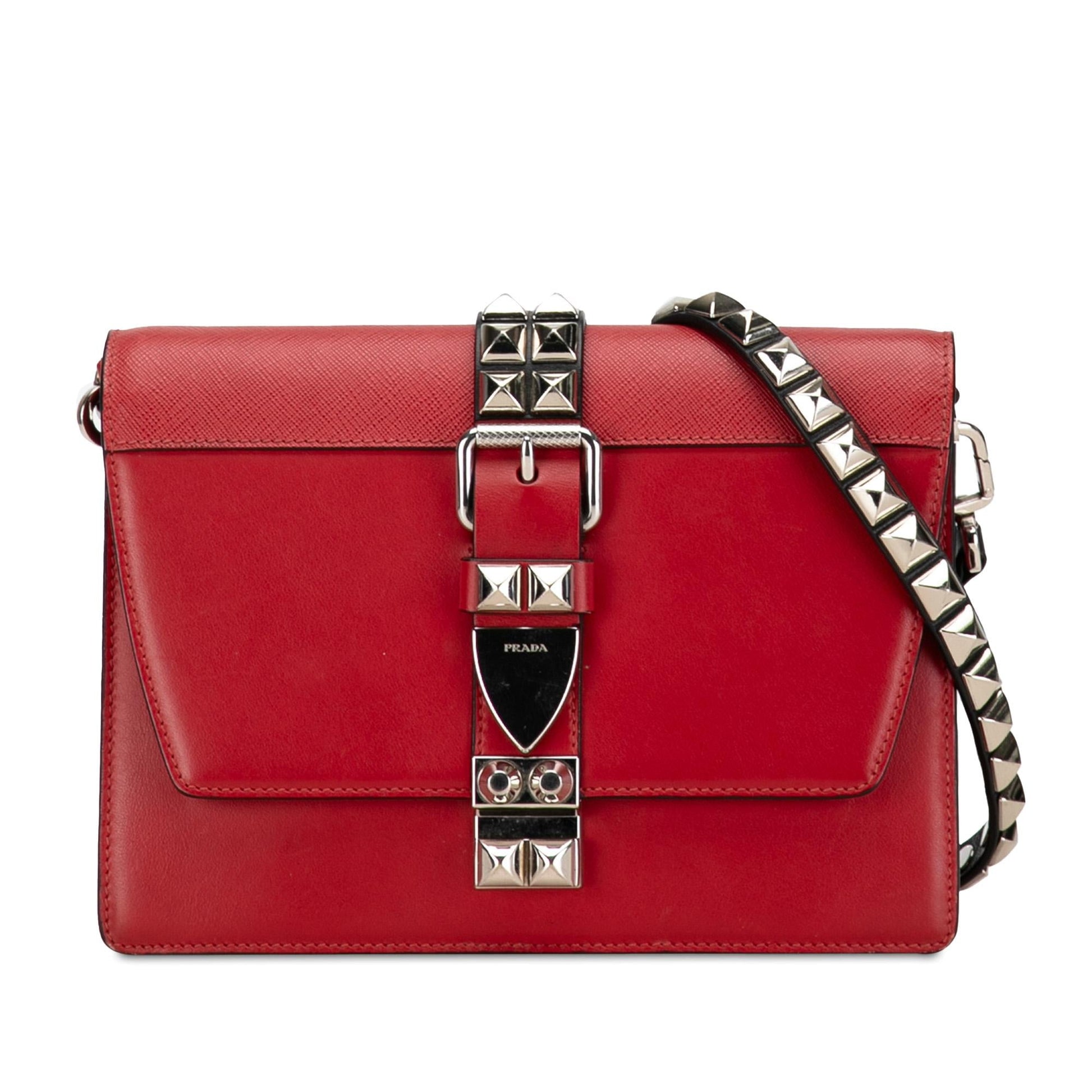 Prada City Calf And Elektra Crossbody Bag Shg Qr1V8Q Saffiano