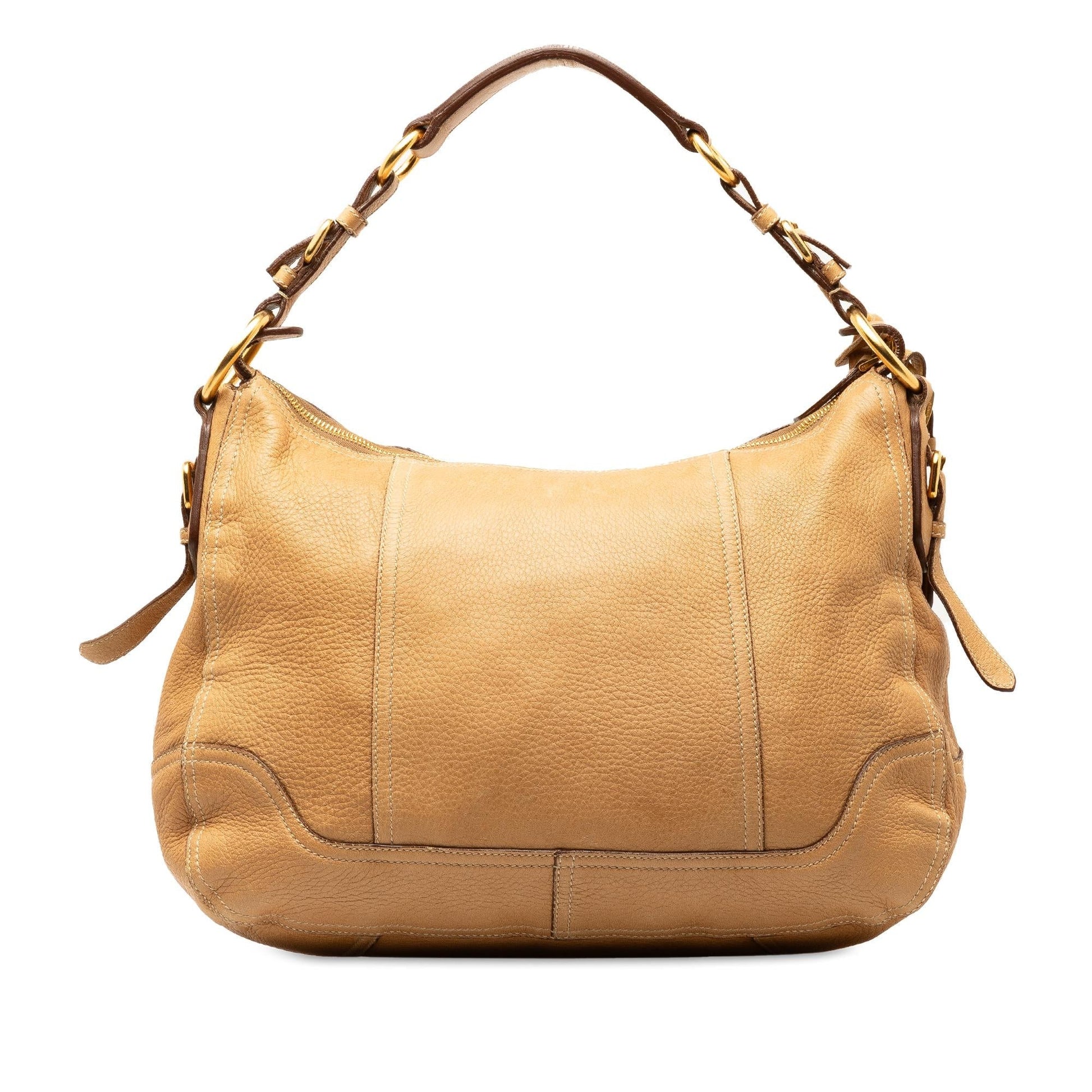 Prada Deerskin Shoulder Bag Shg Ywnnyj Leather