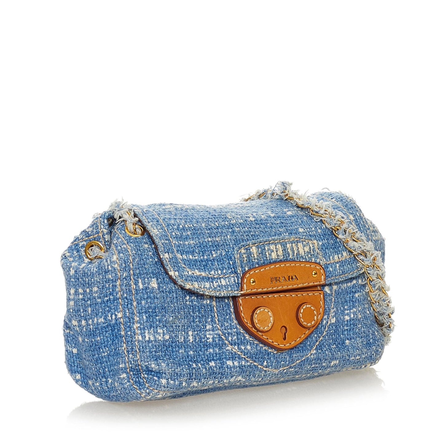 Prada Crossbody Bag Shg Denim