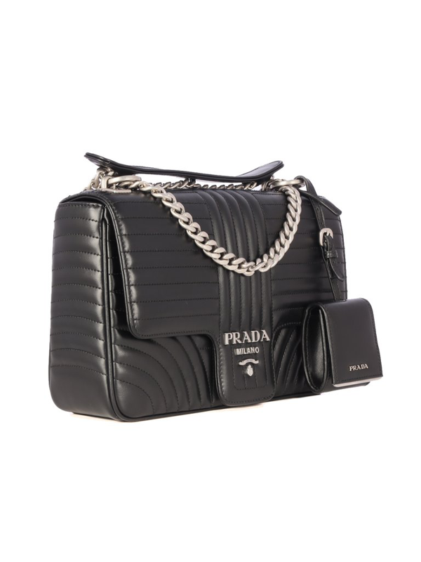 Prada Soft Calf In Handbag Travel Bag