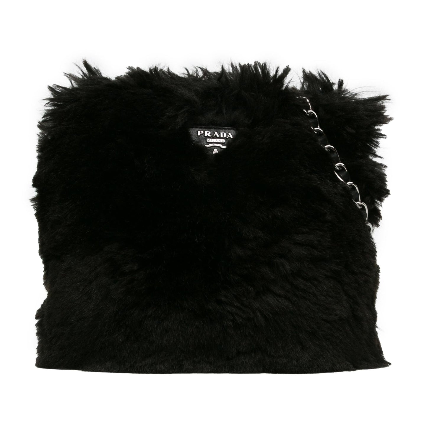 Prada Eco Fur Crossbody Bag Shg Nsrnhl Chain