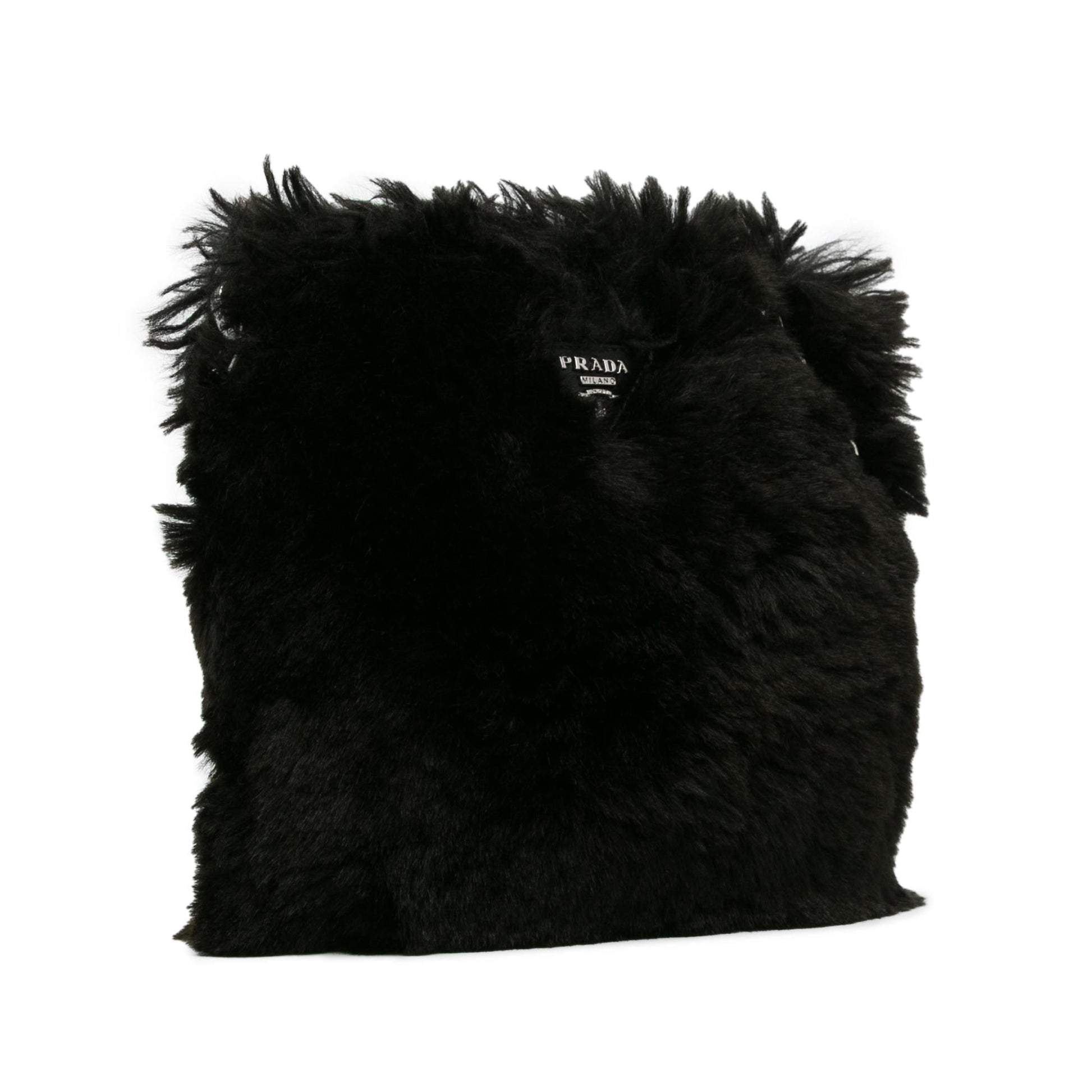 Prada Eco Fur Crossbody Bag Shg Nsrnhl Chain
