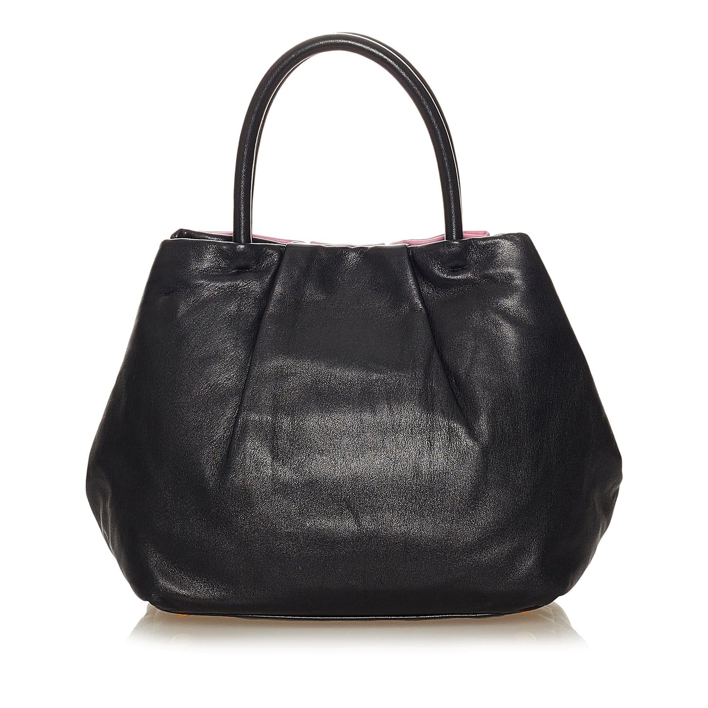 Prada Fiocco Bow Satchel Shg Leather Satchel Bag