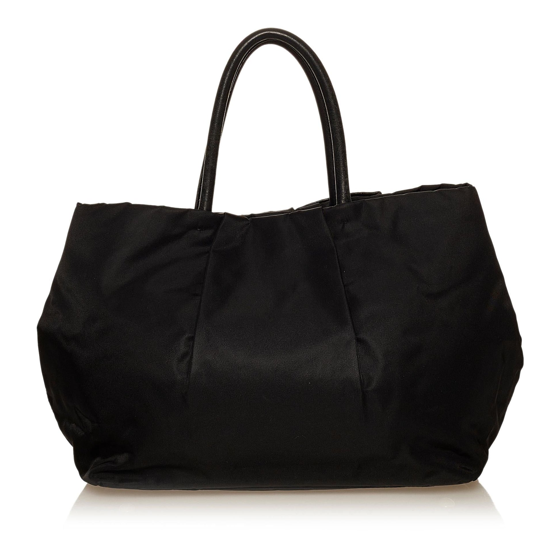 Prada Fiocco Bow Tessuto Handbag Shg Satchel Bag Handbag Shg 29509