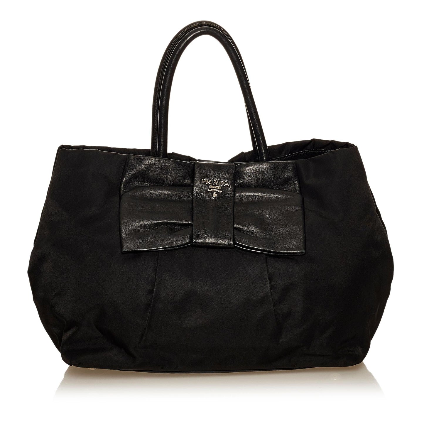 Prada Fiocco Bow Tessuto Handbag Shg Satchel Bag Handbag Shg 29509