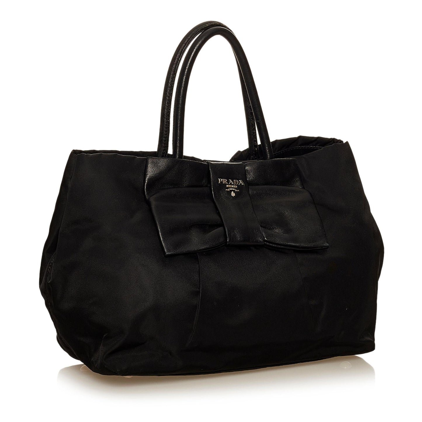 Prada Fiocco Bow Tessuto Handbag Shg Satchel Bag Handbag Shg 29509