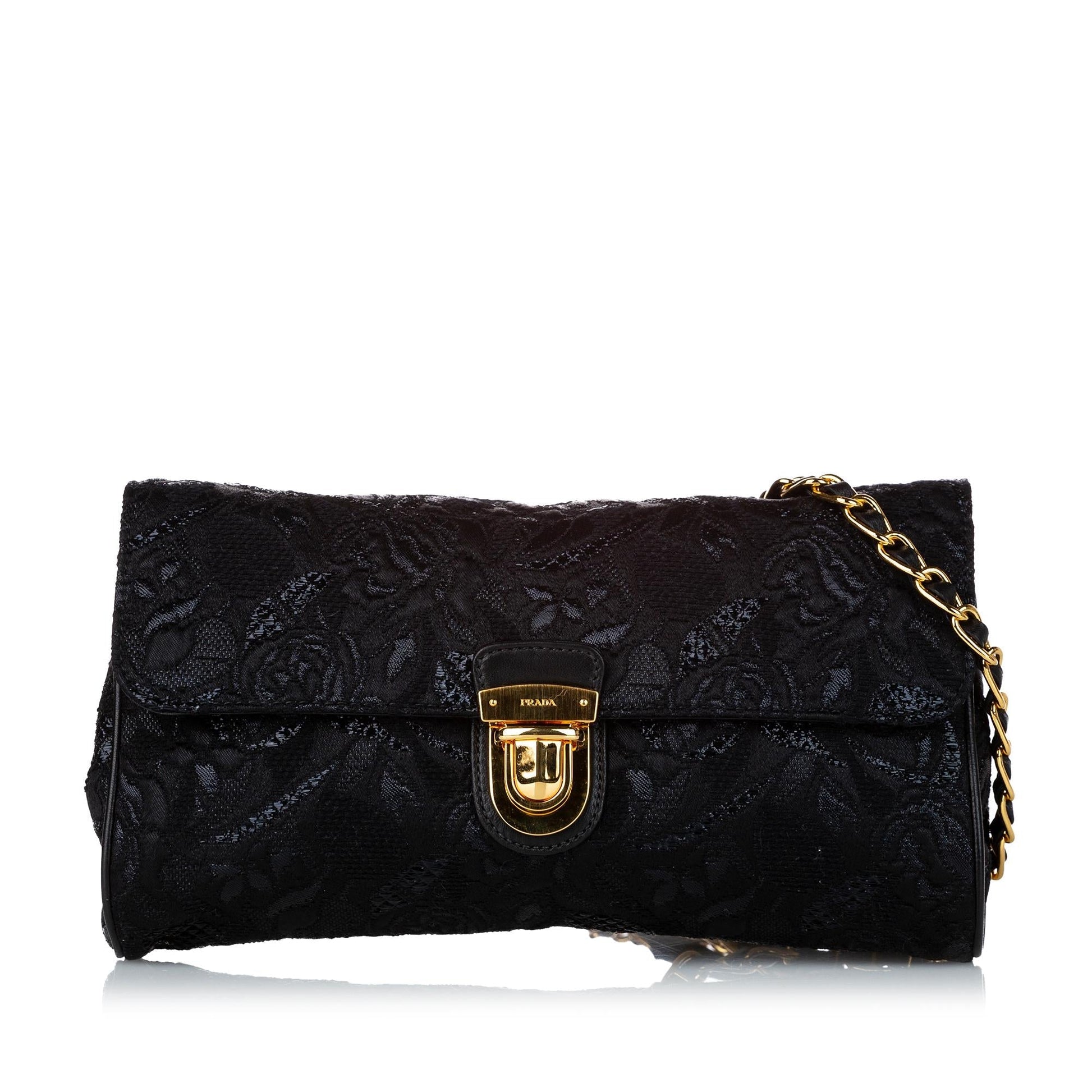 Prada Floral Crossbody Bag Shg