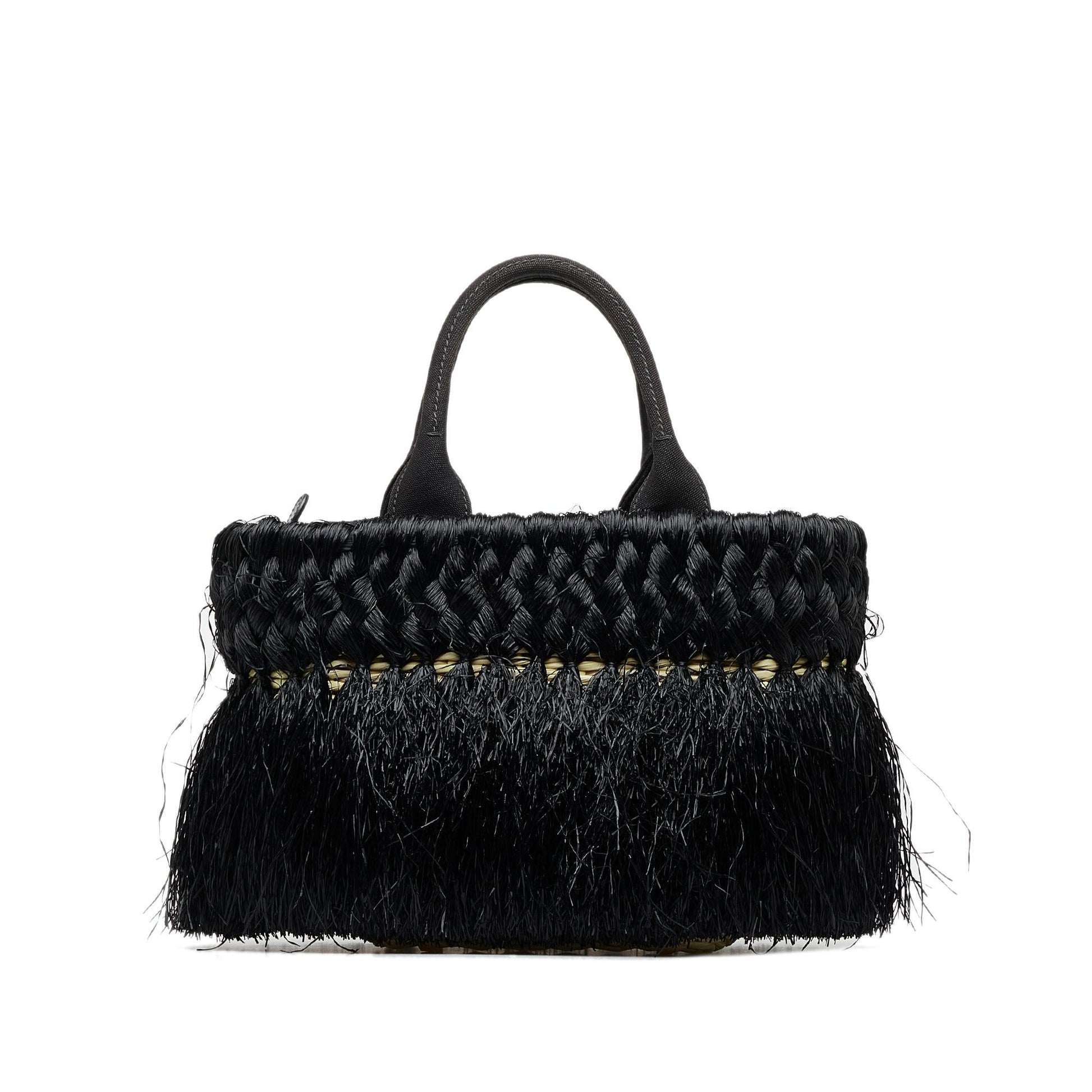 Prada Fringed Satchel Shg Boy5Vs Raffia Satchel Bag