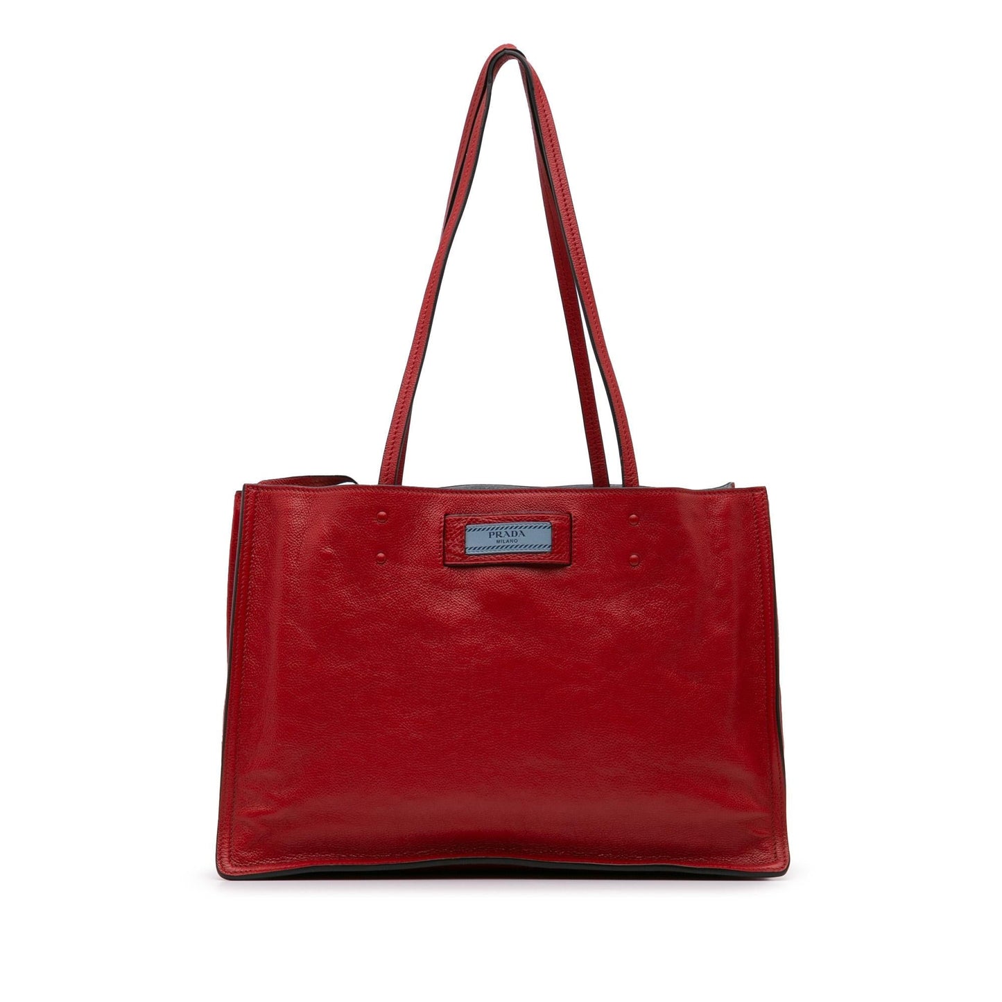 Prada Glace Calf Etiquette Tote Tote Bag Etiquette Tote 3