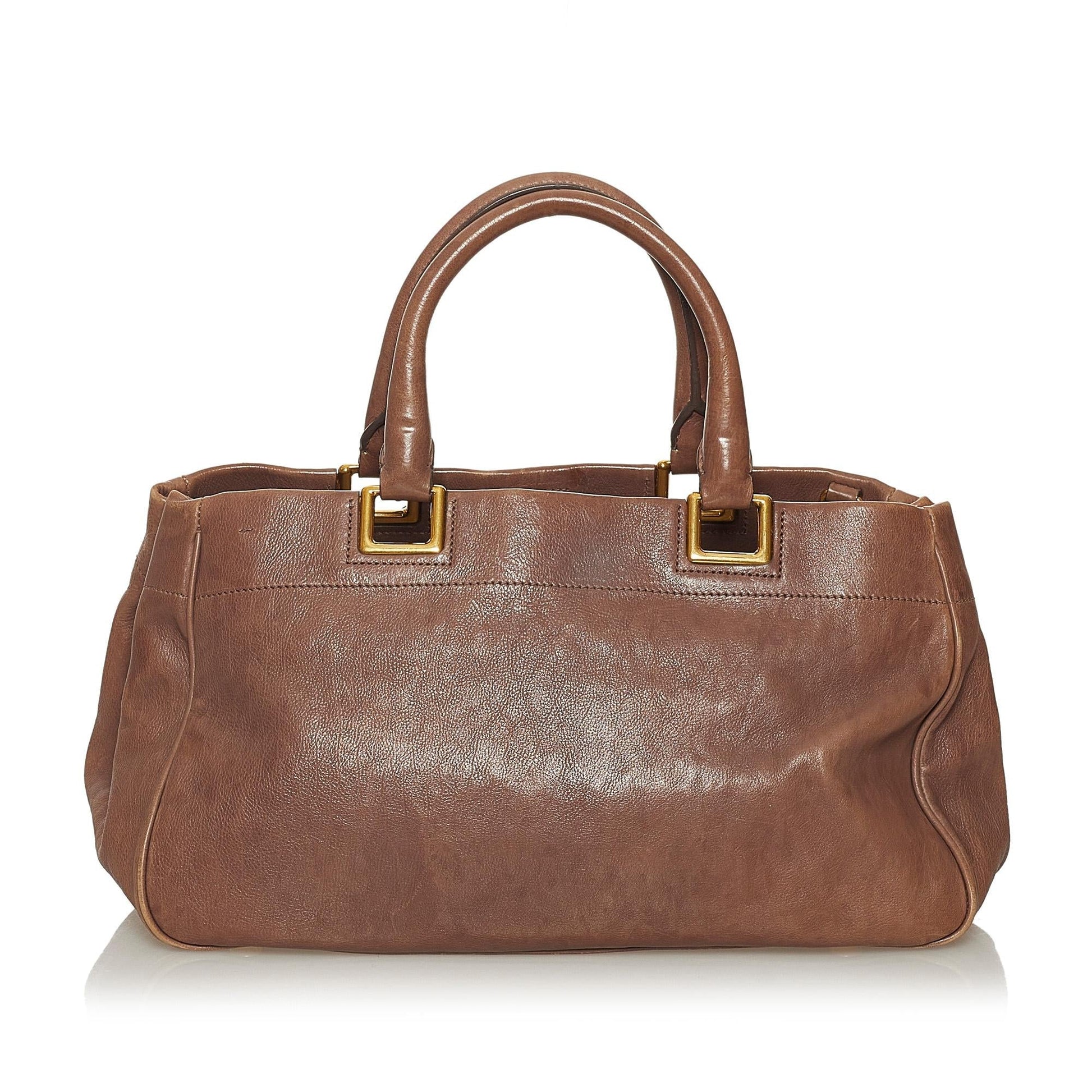 Prada Glace Calf Satchel Shg Leather Calf Leather Satchel Bag